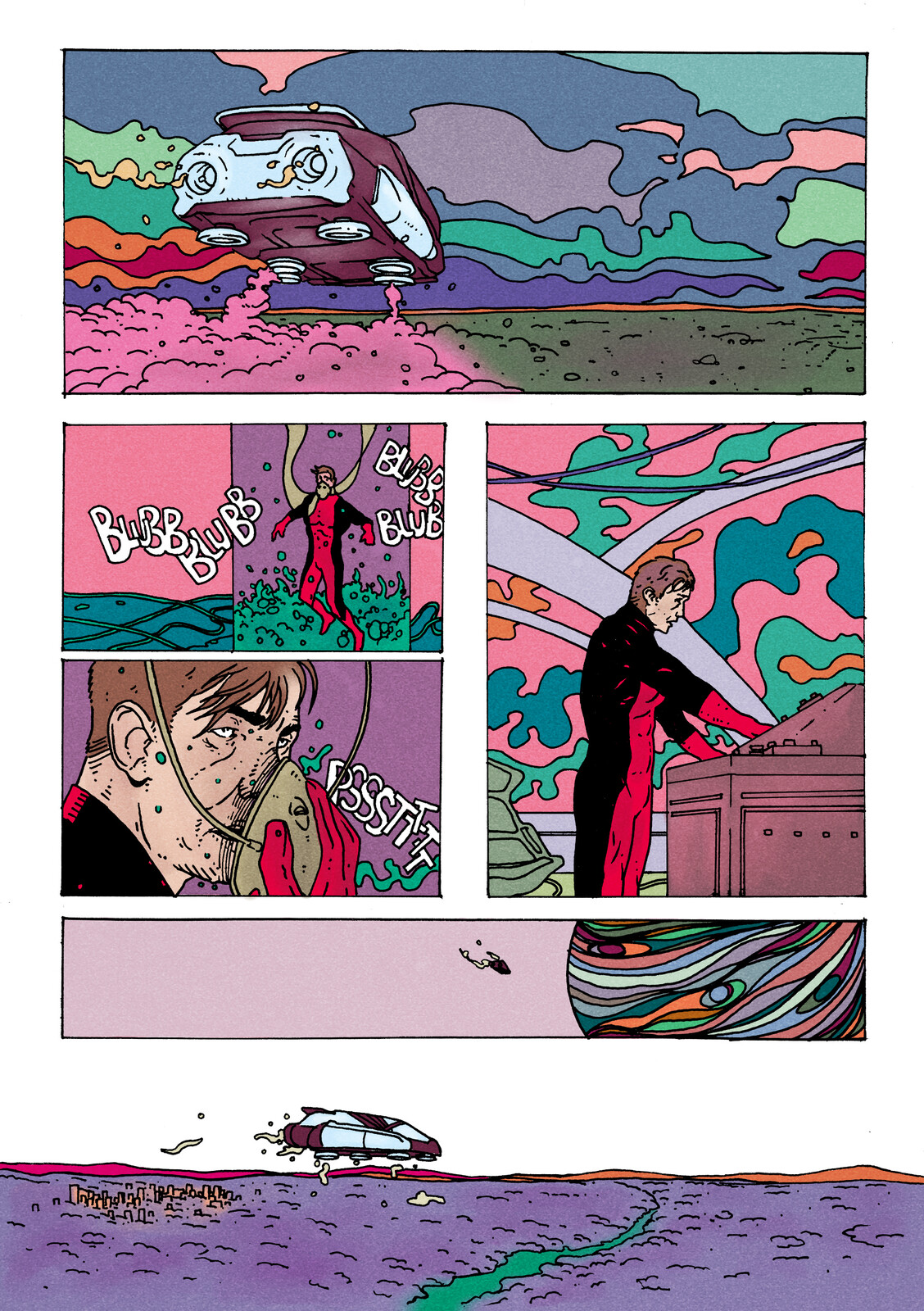 Sovereign by Brian Menard 
Artist by Aaron Kearney 
Color by me 