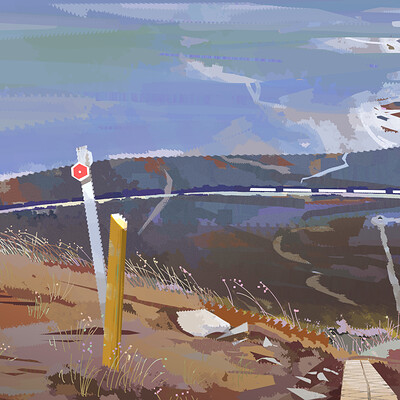 Travel sketches: Abisko, Njulla