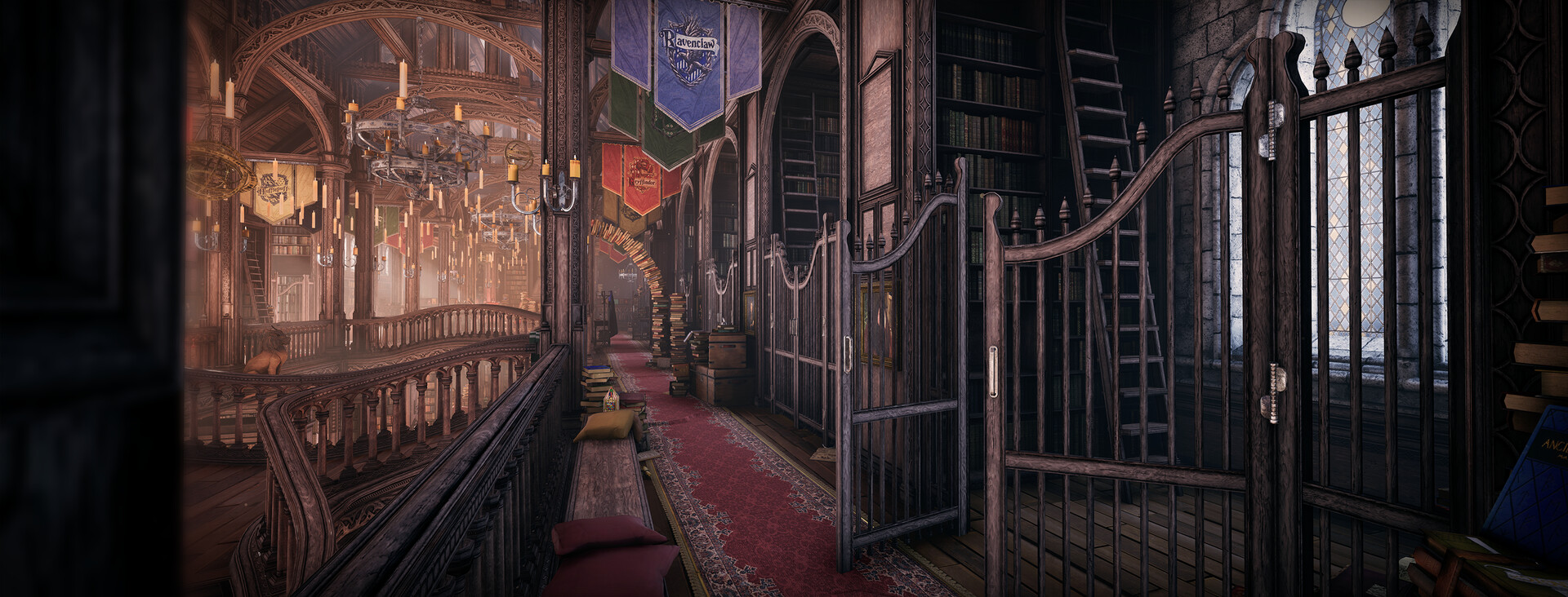 Ravenclaw' - Hogwarts Library