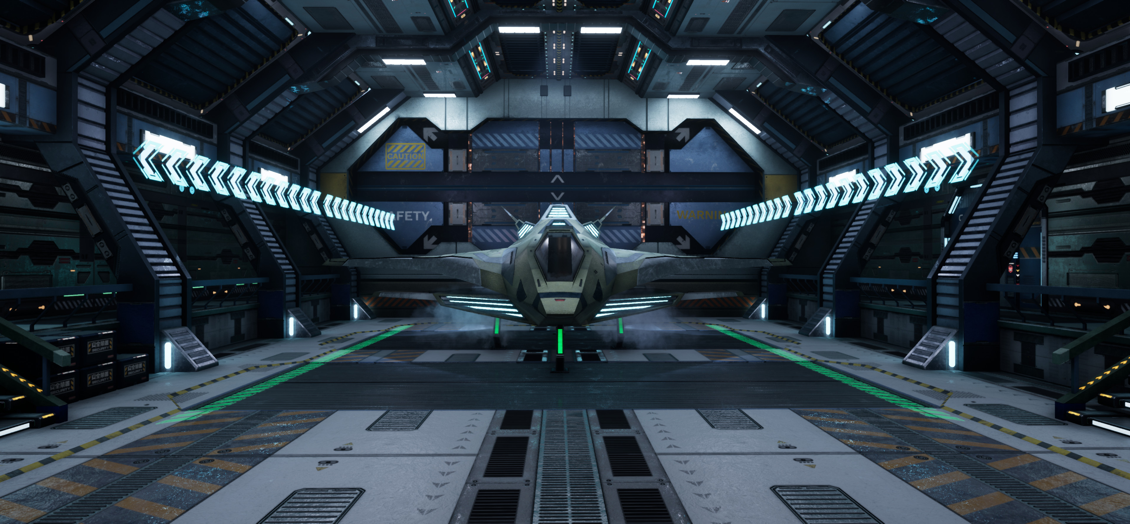 ArtStation - Space Hangar