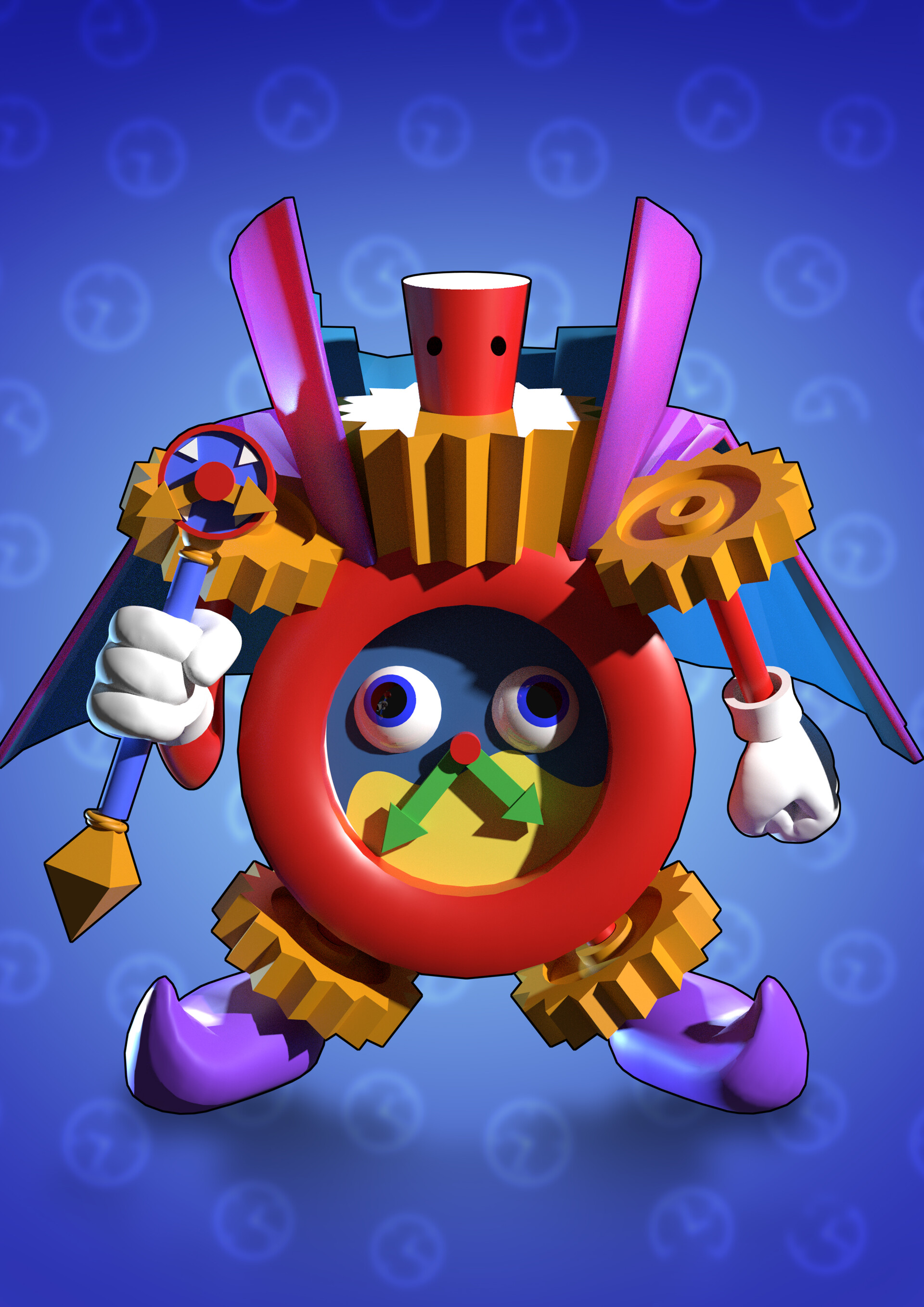 ArtStation Yu Gi Oh! Time Wizard