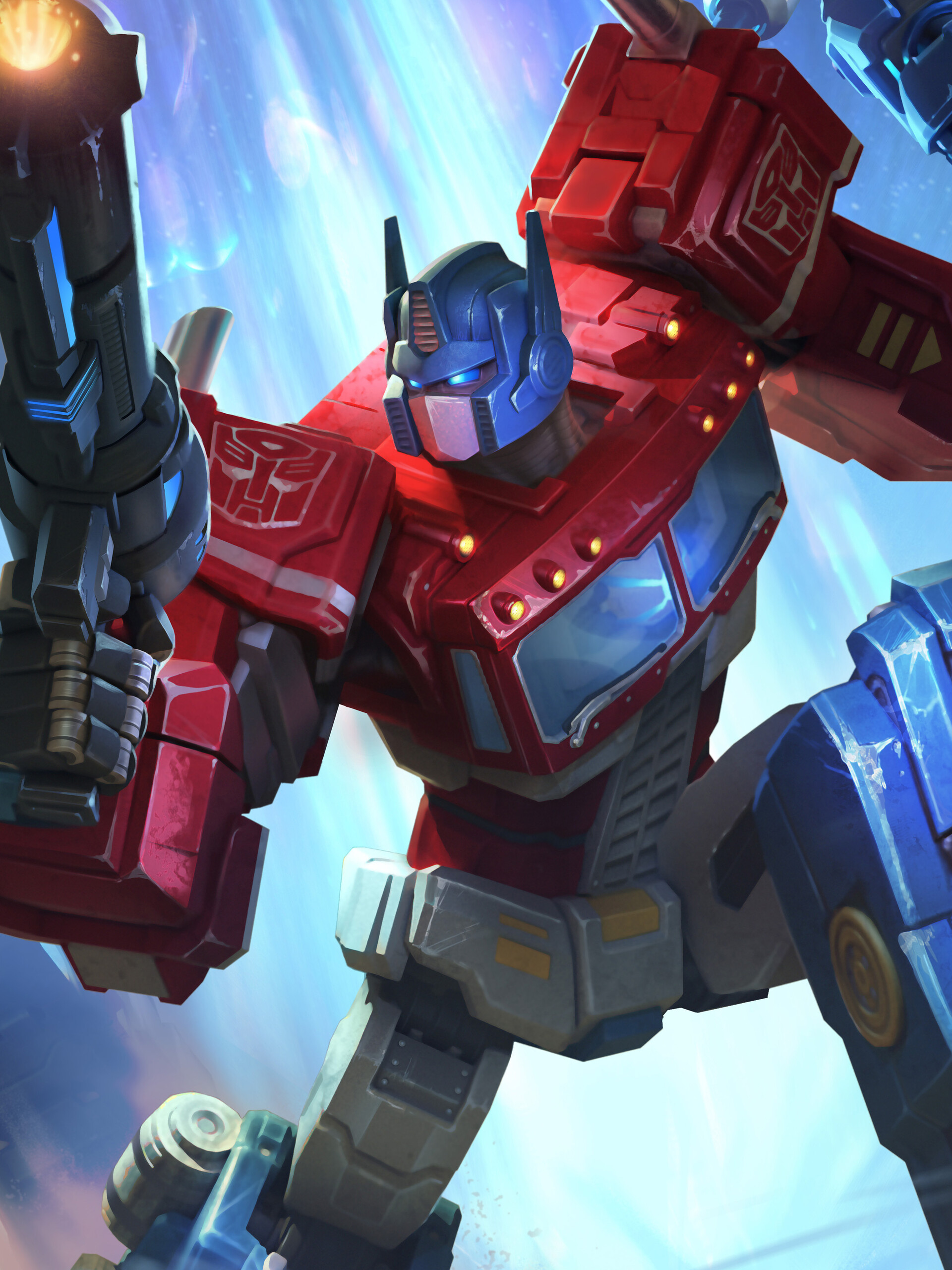ArtStation - SMITE: Transformers Crossover