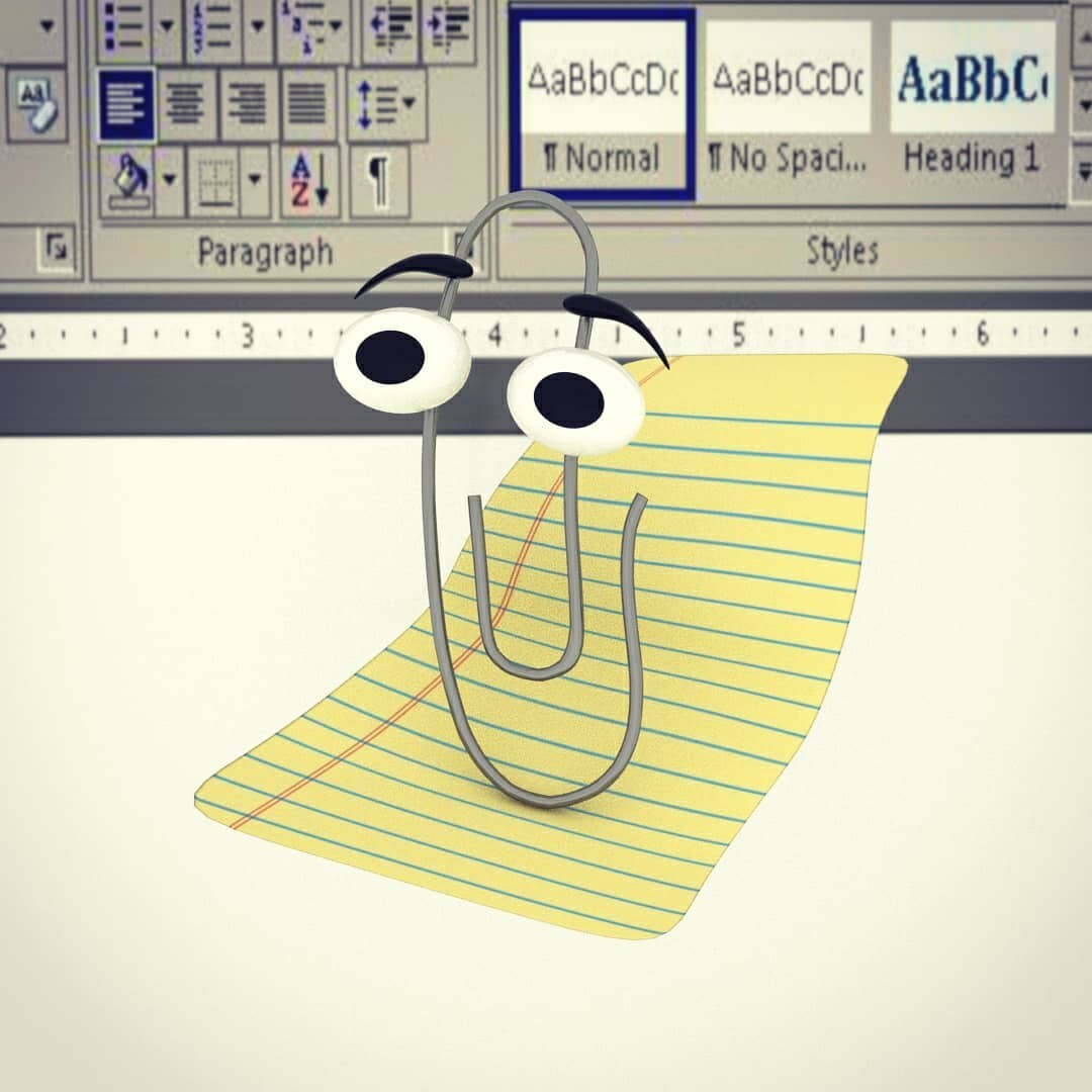 ArtStation Clippy Paperclip