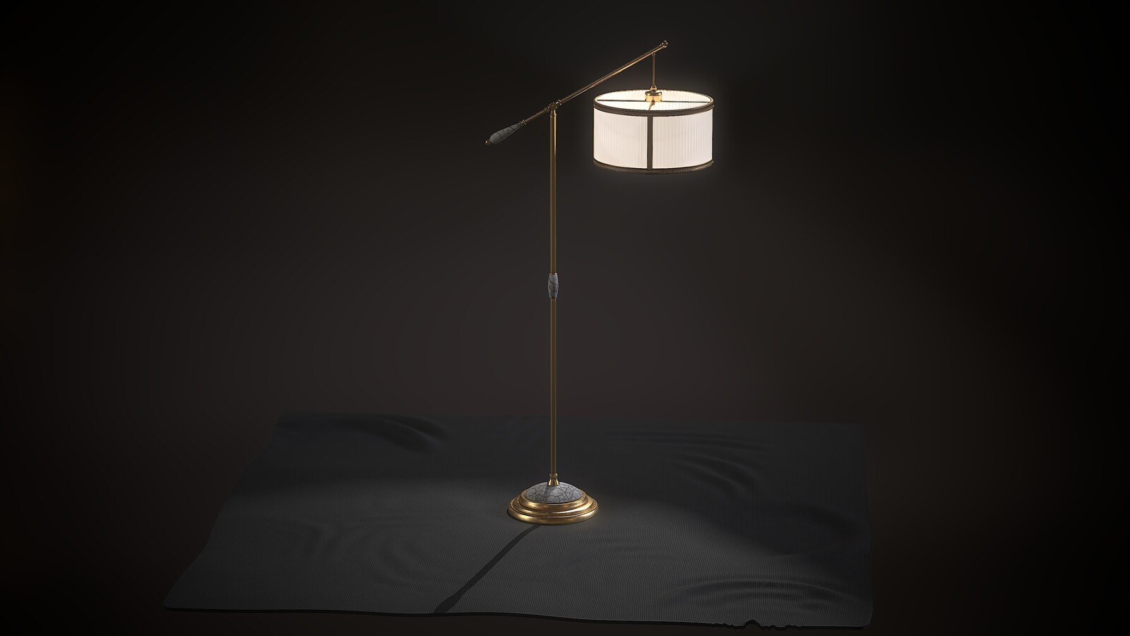 Raku Floor Lamp