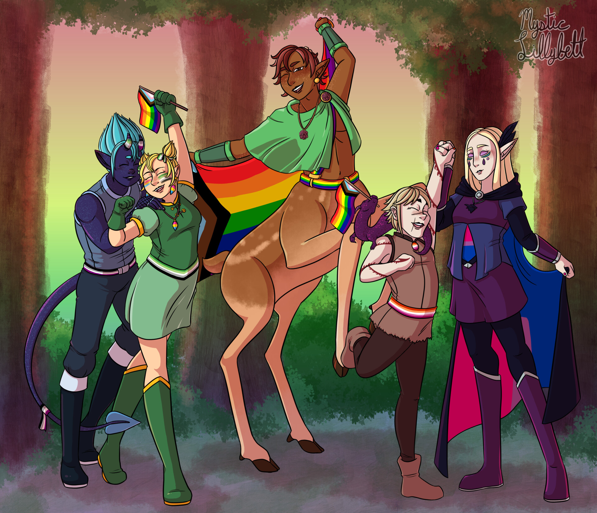 ArtStation D&D Pride