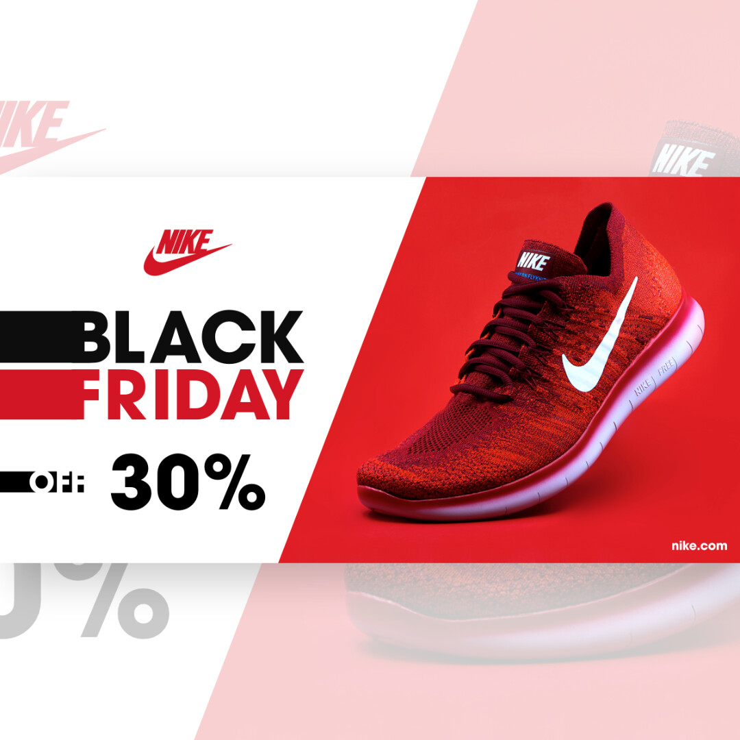 ArtStation - Nike Black Friday Ad - Facebook News Feed Ad