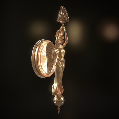 Athéna Empire Wall Light