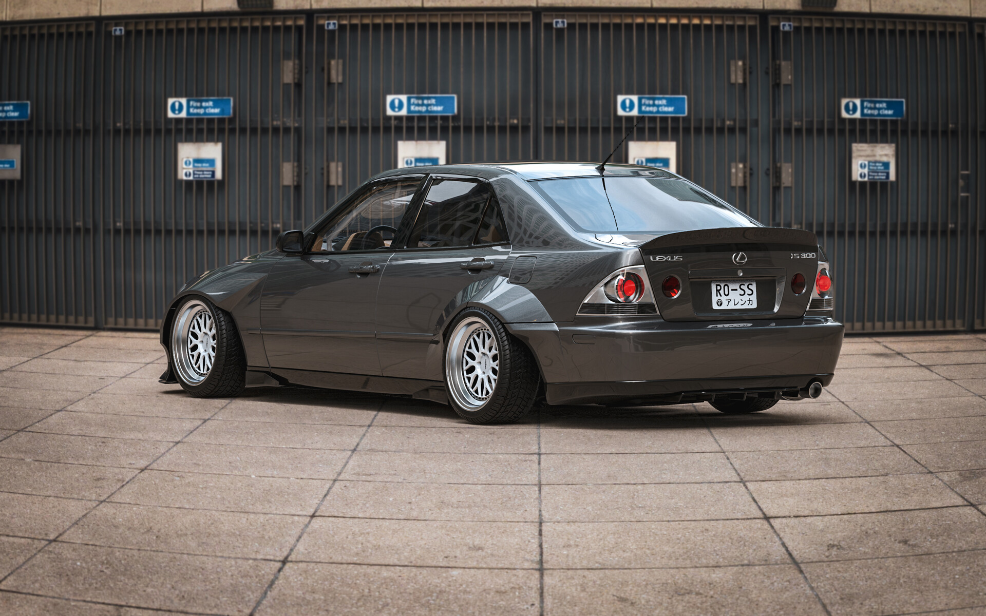 Rostislav Prokop Lexus IS200 Widebody Decent bodykit