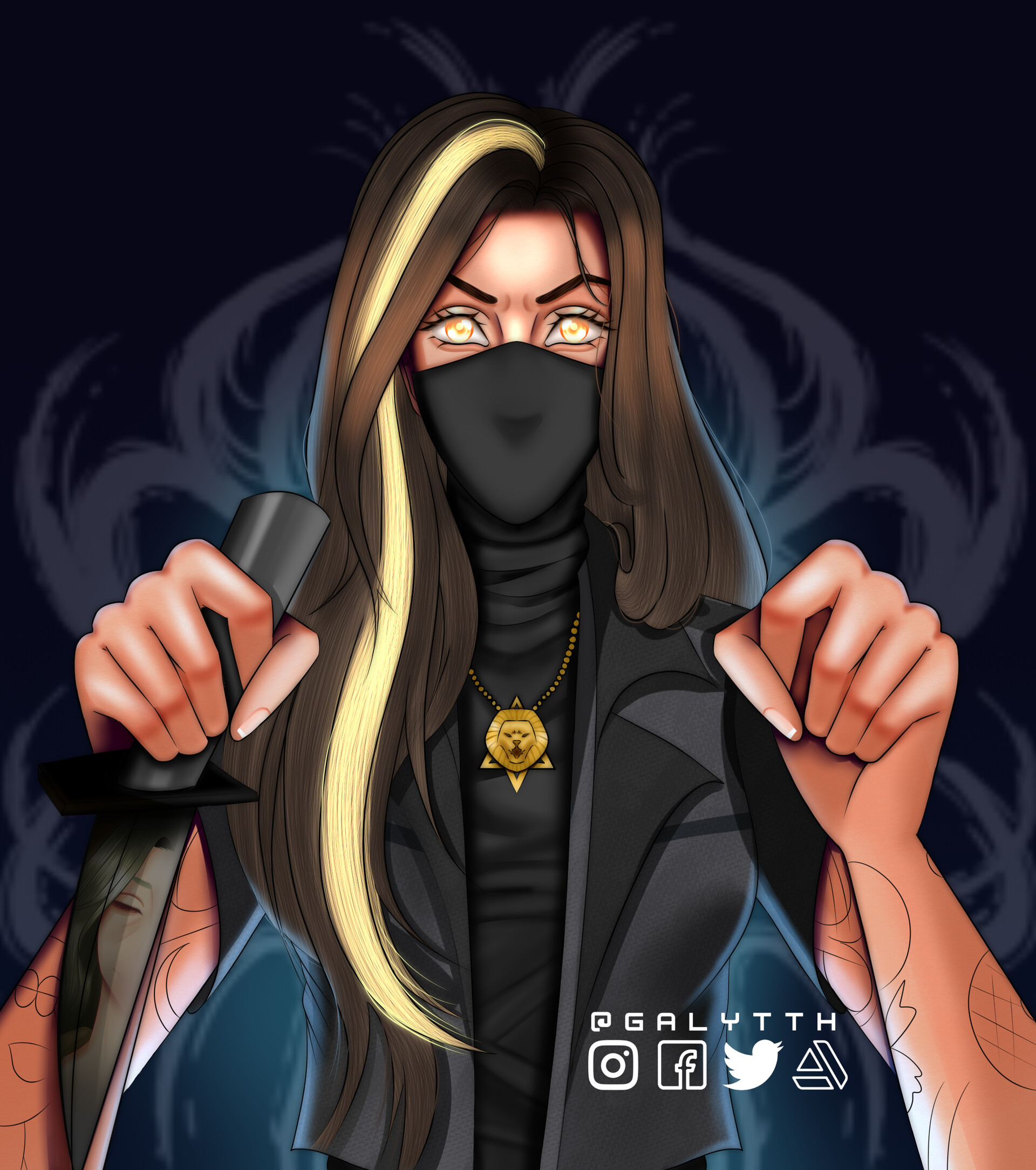 ArtStation - Carina Leone - RPG Ordem Paranormal