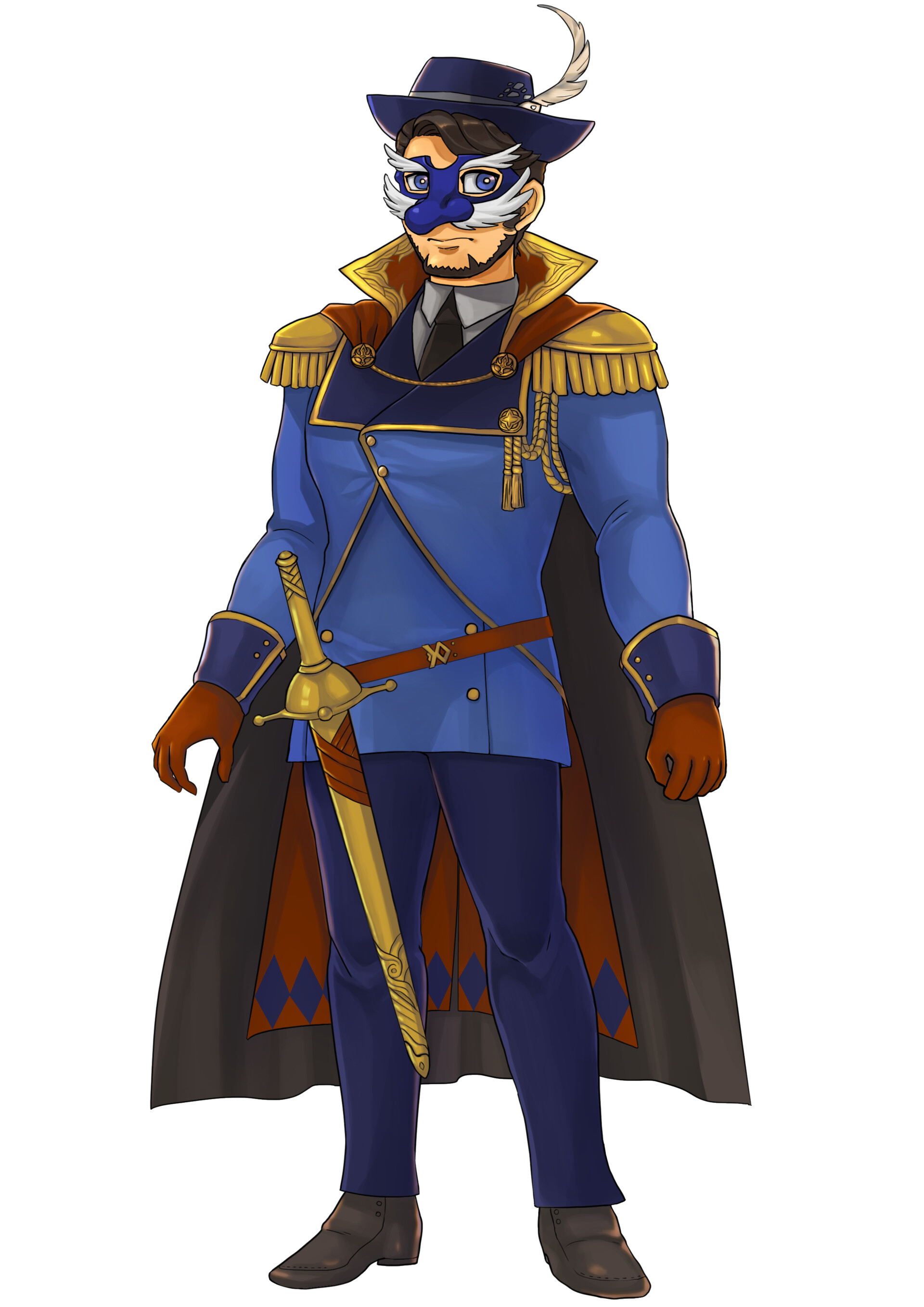 ArtStation Character Design Il Capitano