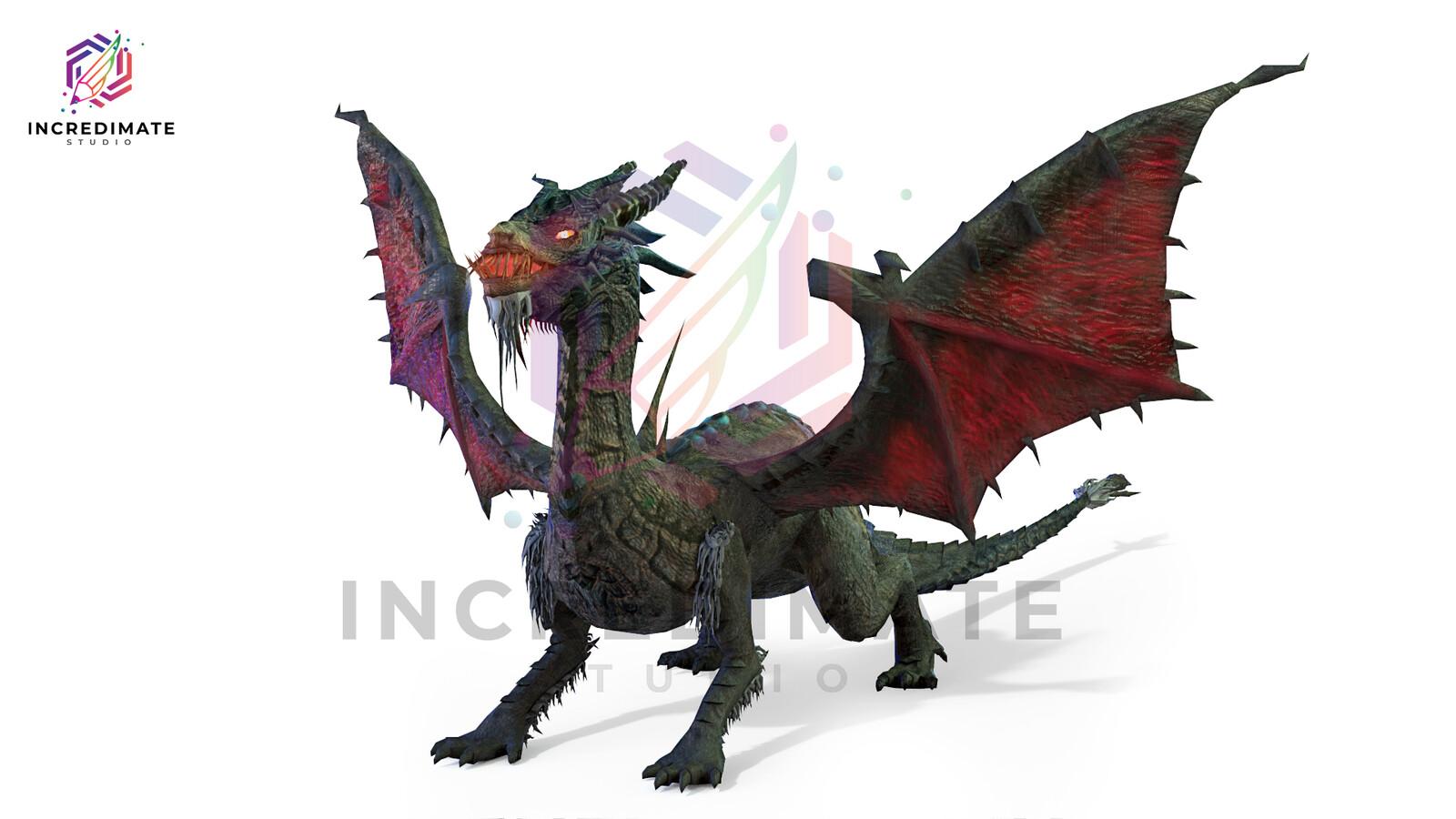 3d dragon model