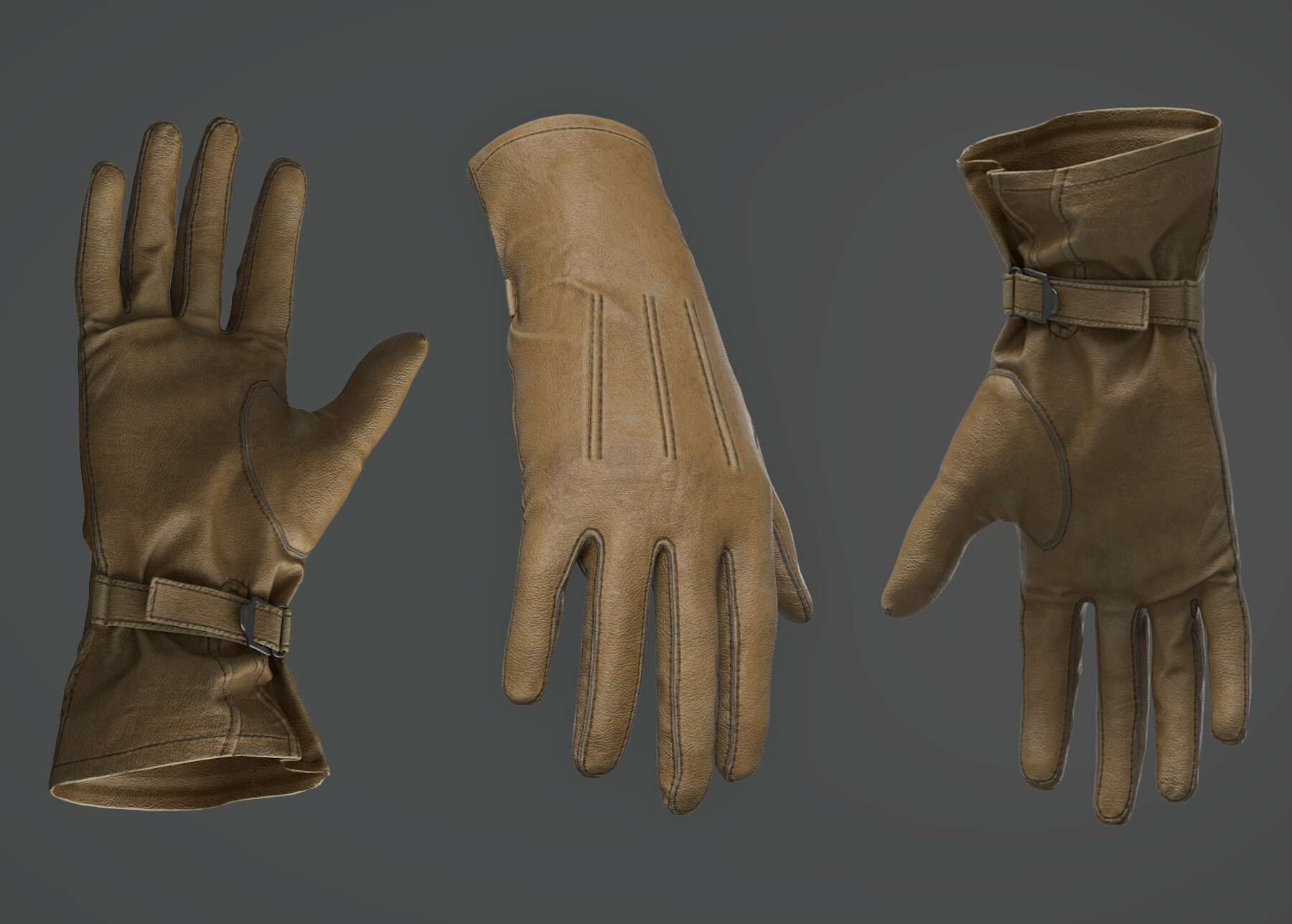 Artstation - Us Paratrooper Gloves