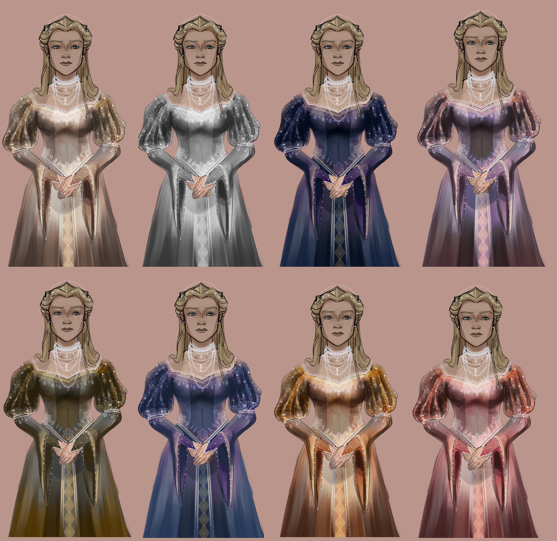 Azaleas dolls tudors top
