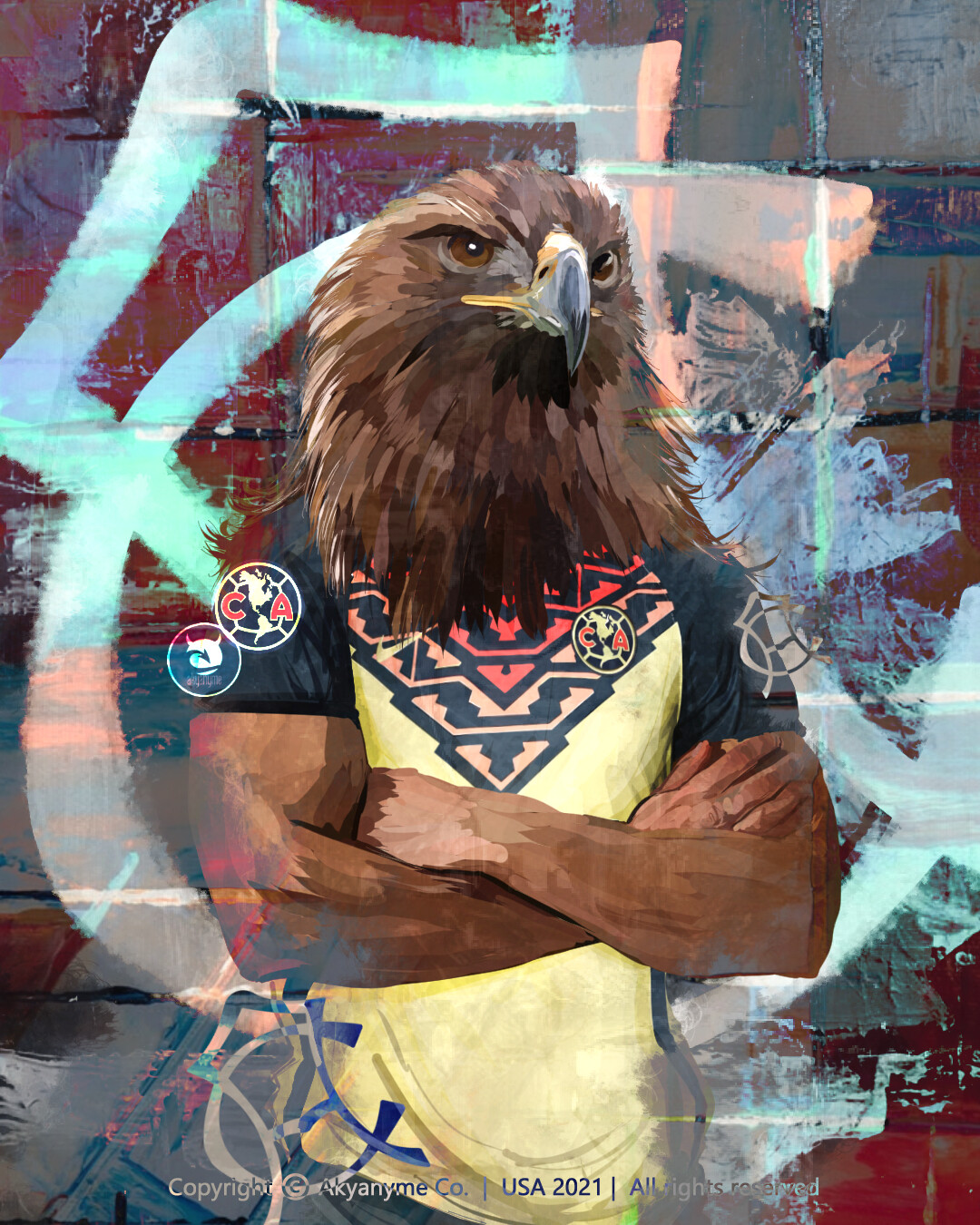 ArtStation - The Supreme Leader Club America Aguila