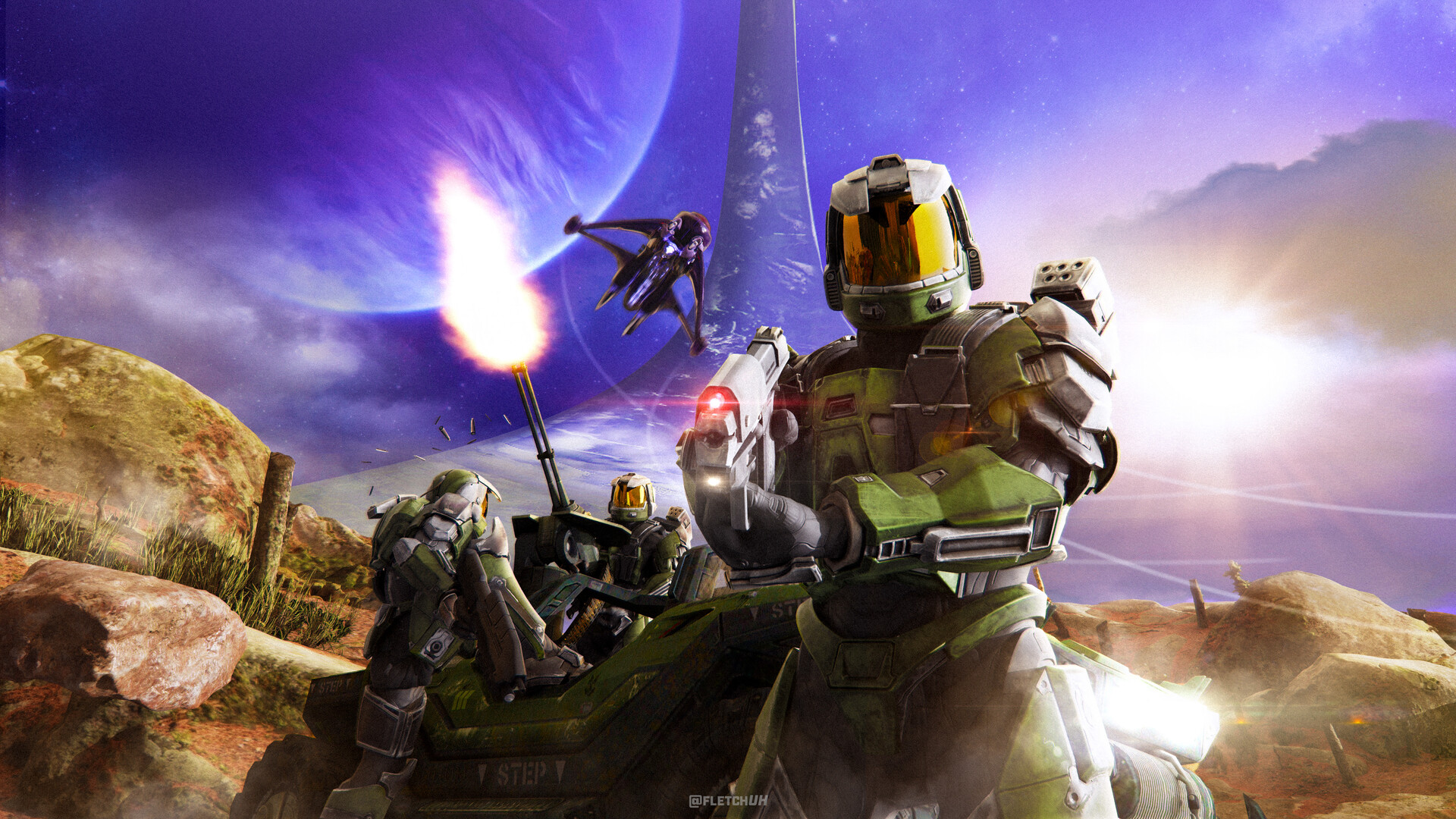 ArtStation Halo 1999