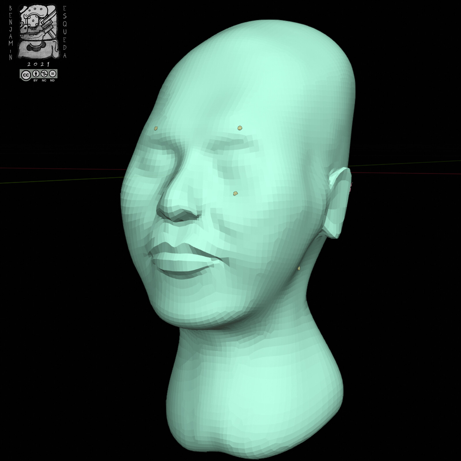 First approach with facial characteristics.