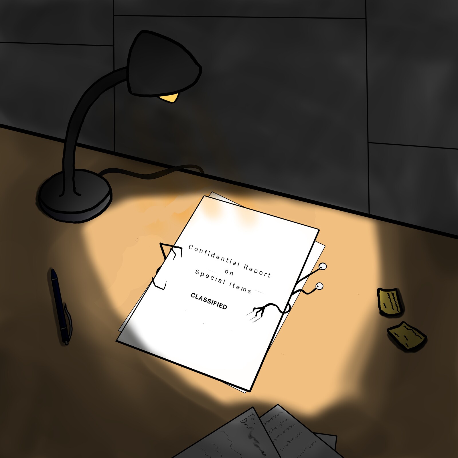 Jarouschlav The SCP Guy SCP001 Sheaf of Papers