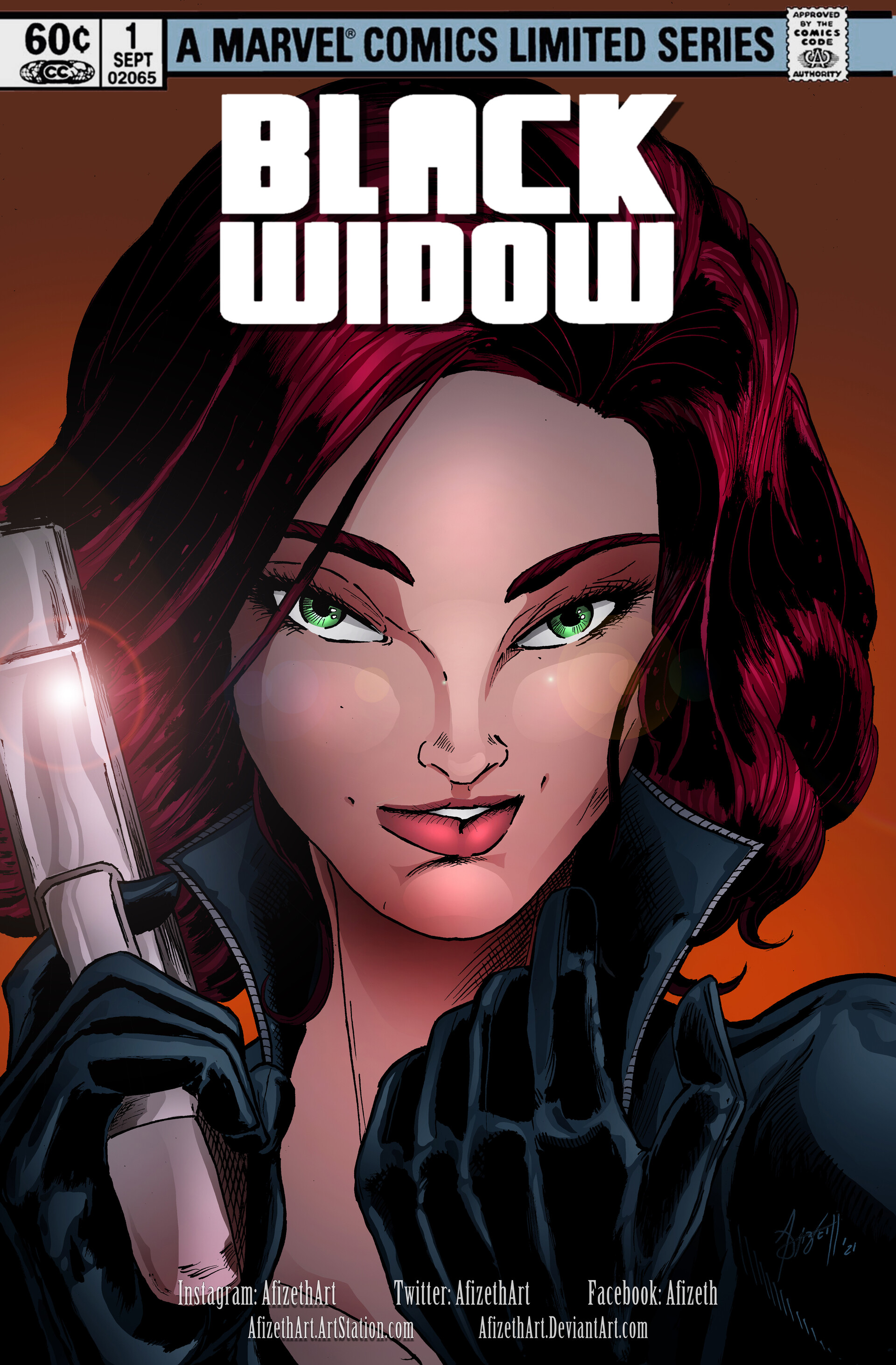 ArtStation Black Widow 1