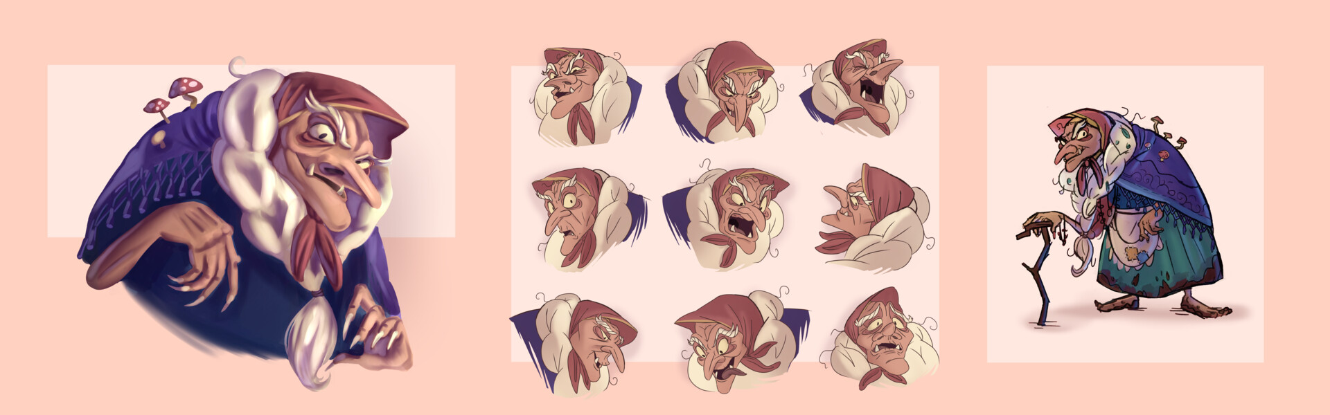 ArtStation - Baba Yaga - Character Design