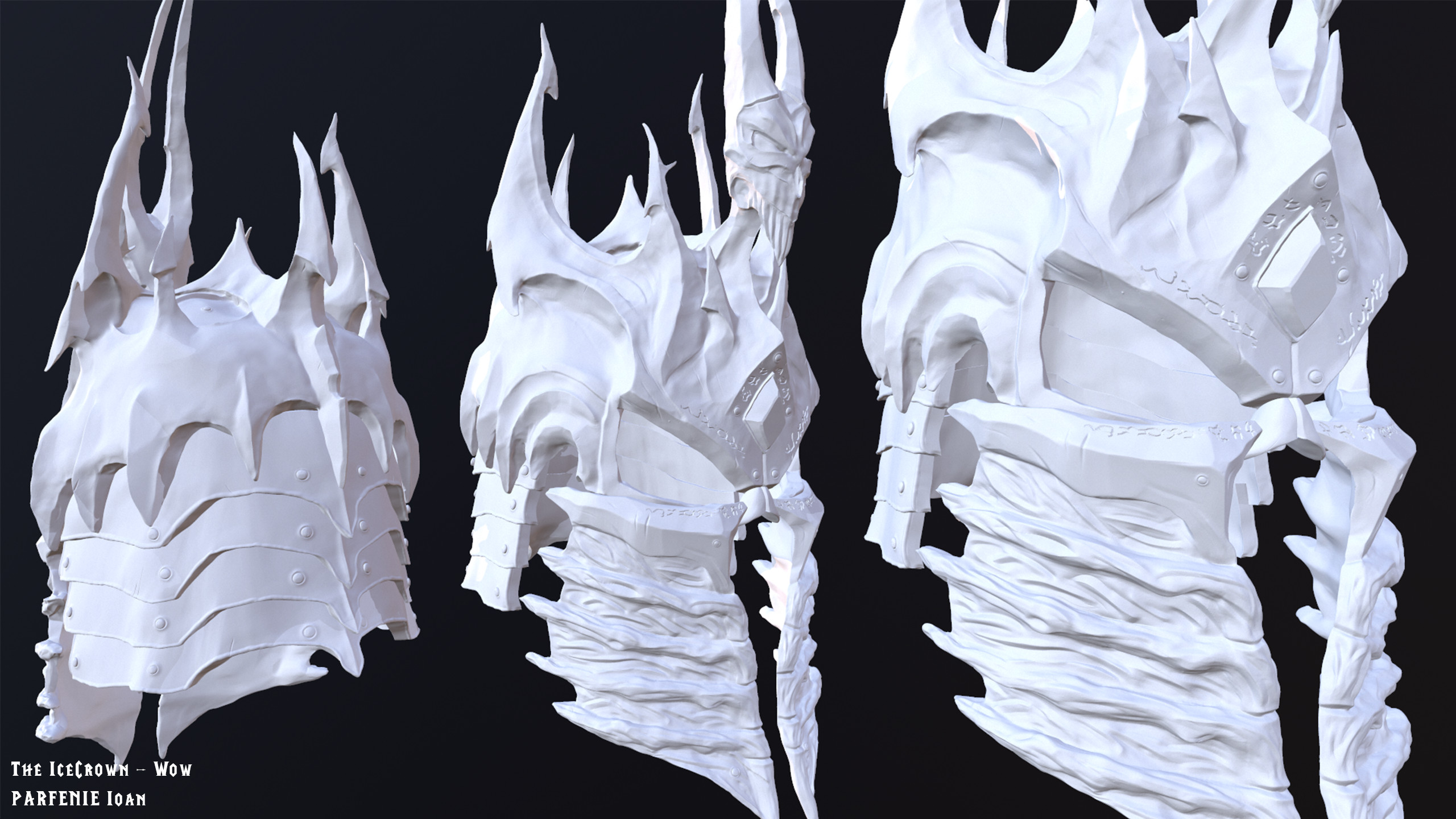 Artstation The Icecrown On Unity Wow