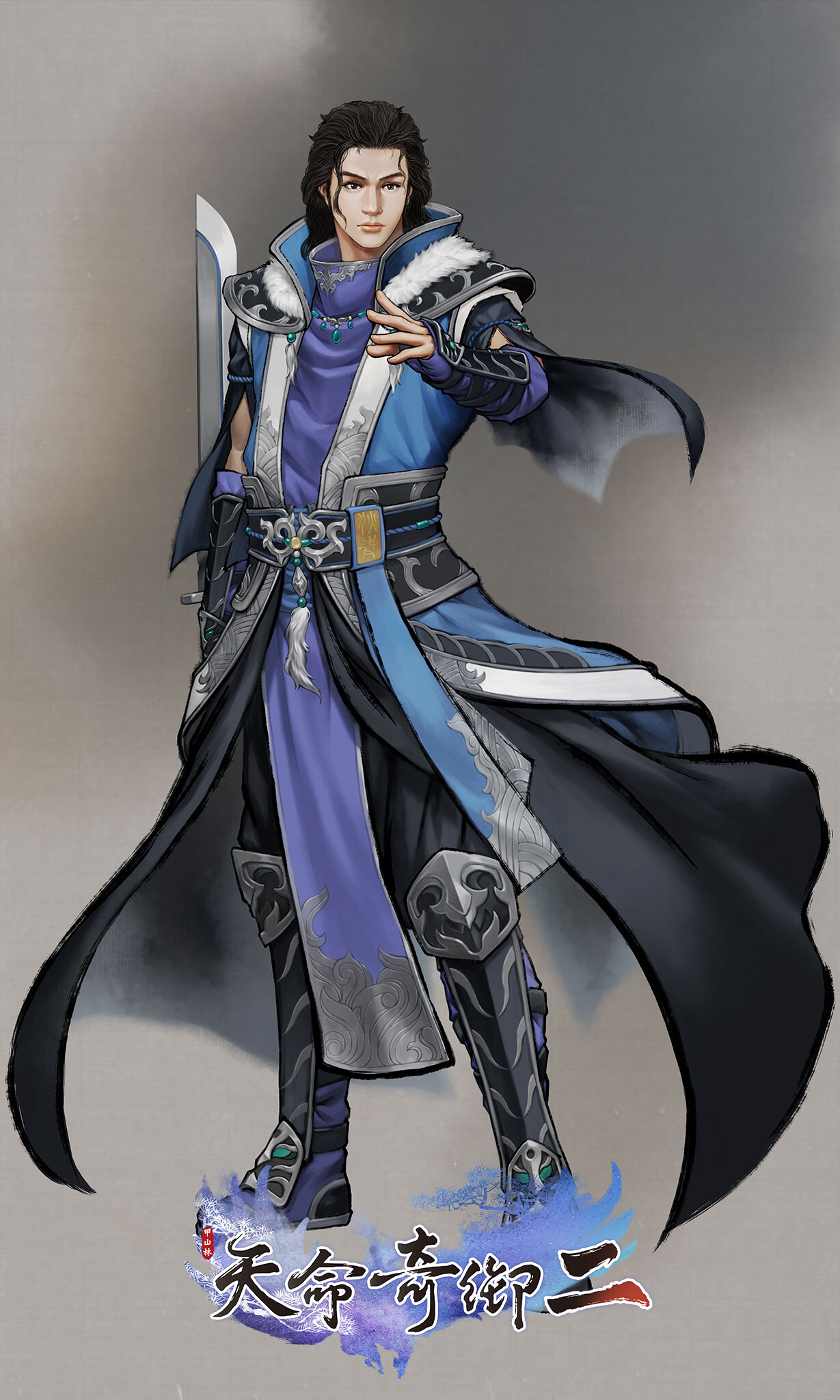 ArtStation - 【天命奇御二】狄青(Di Qing)