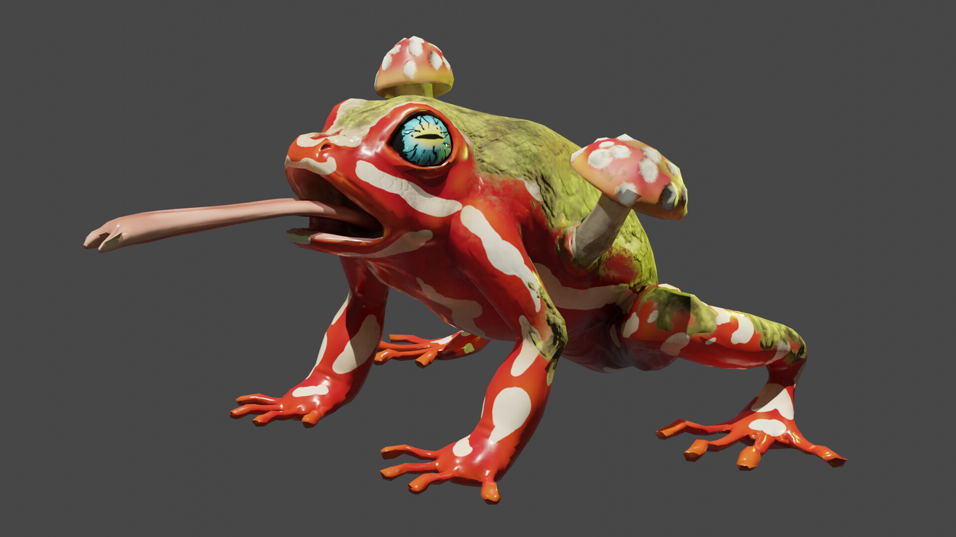 ArtStation - realistic frog