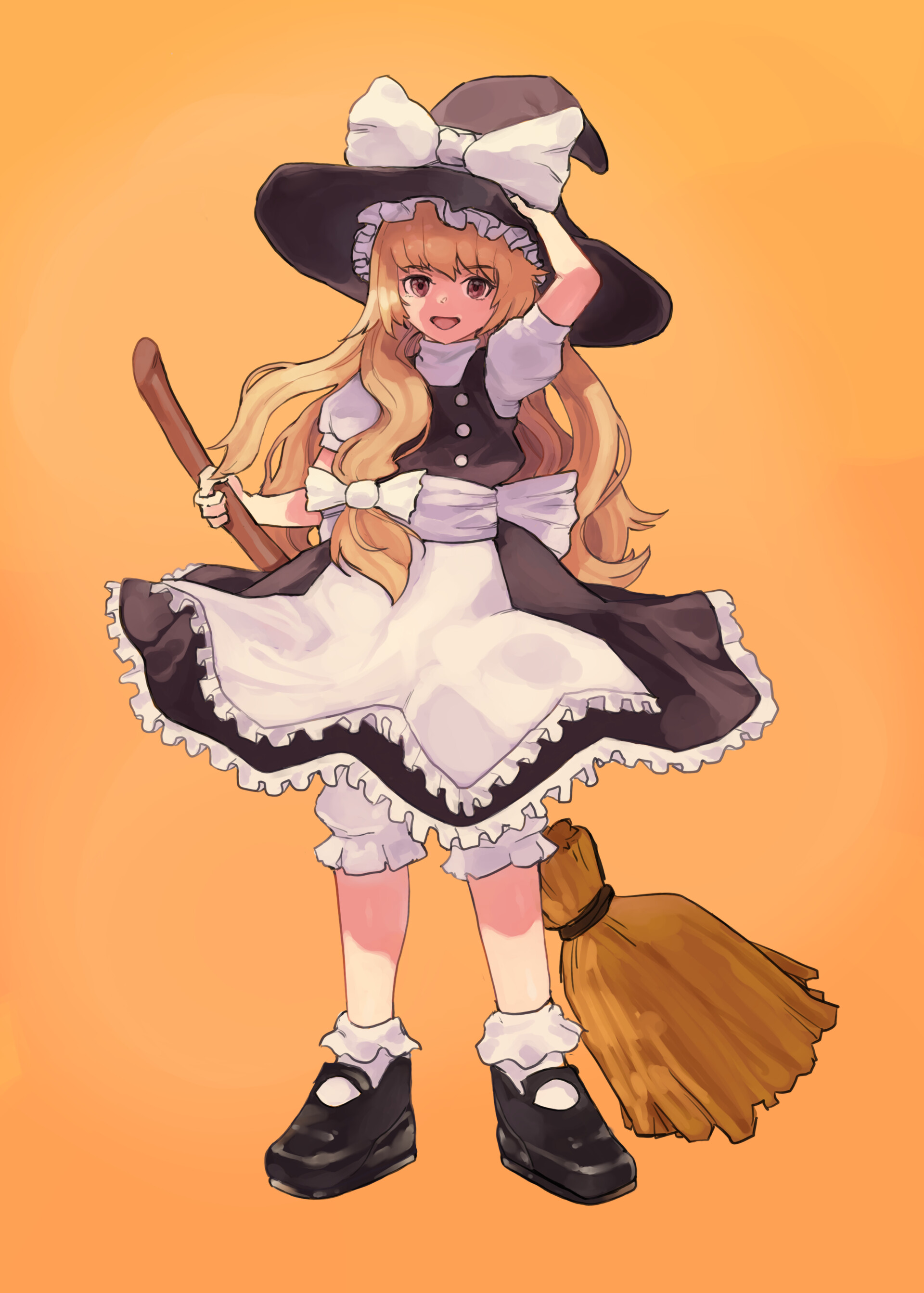Artstation marisa touhou 
