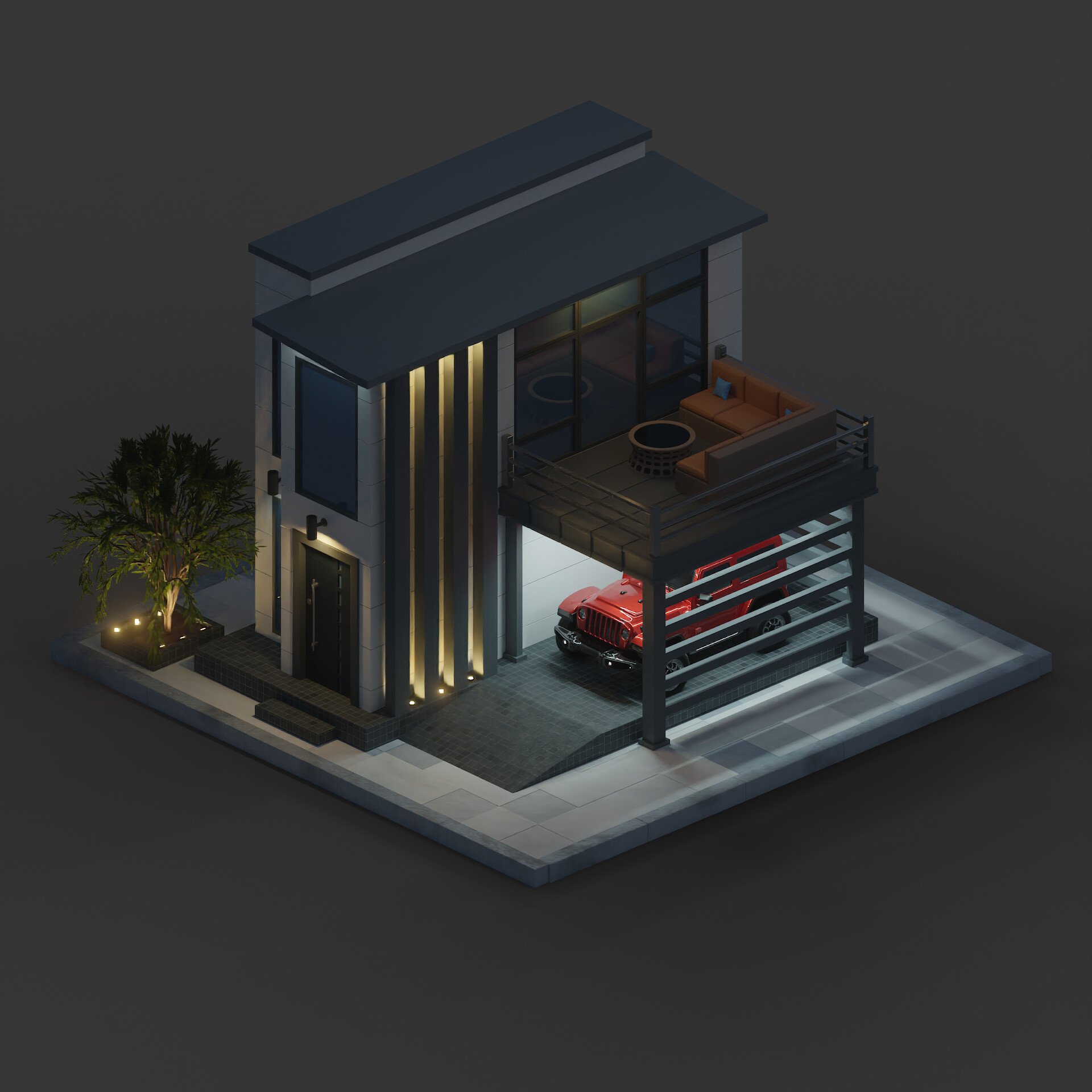 ArtStation - Modern House