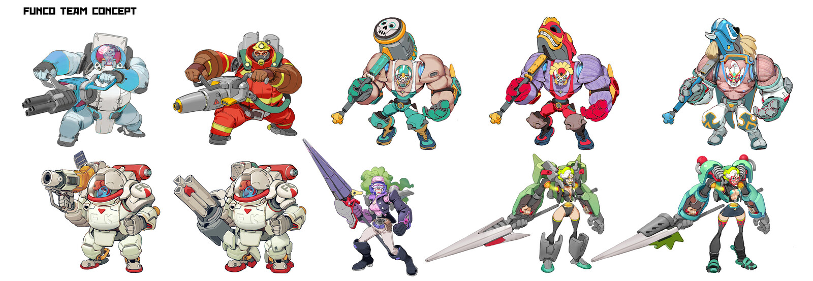 Characters concept