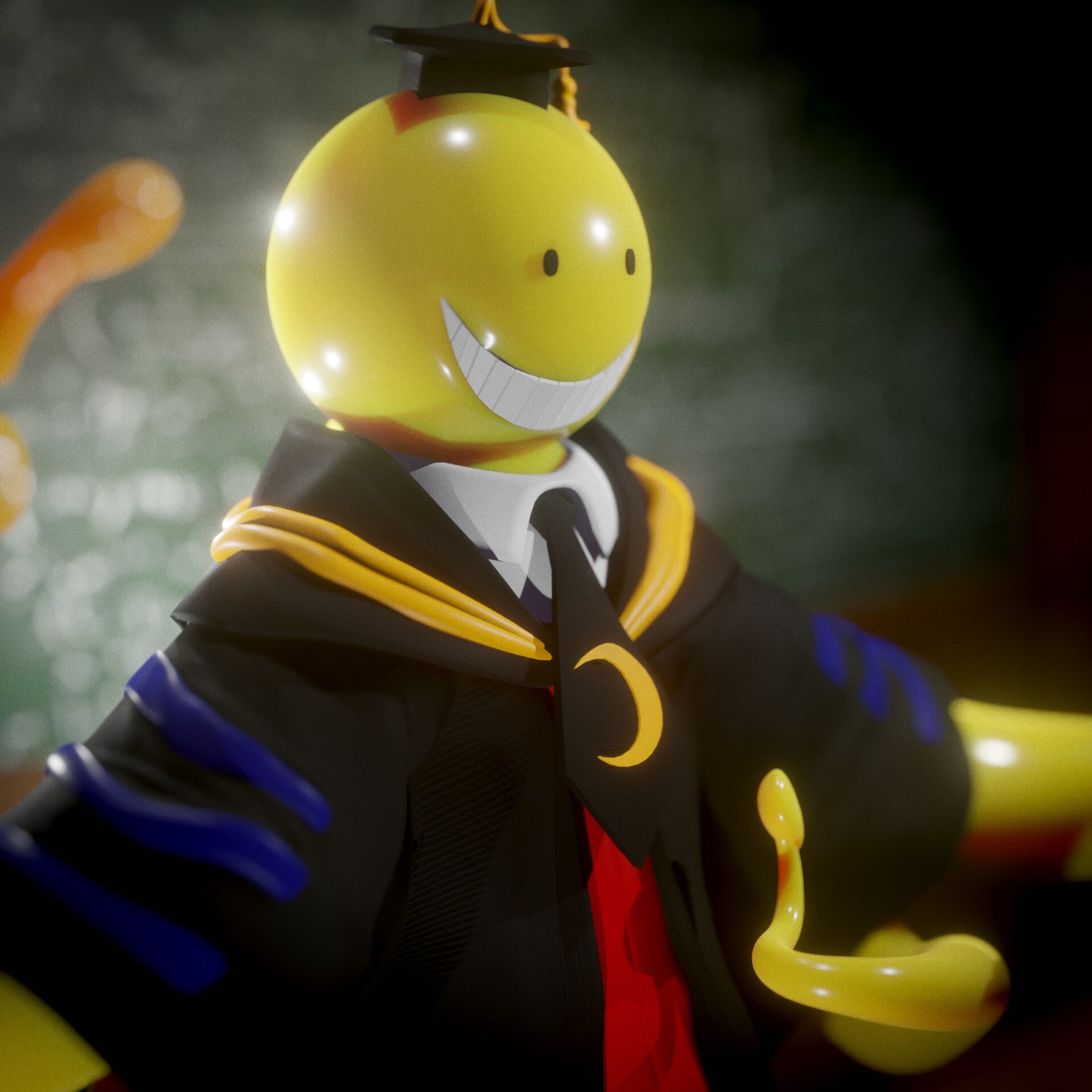 STL file Figure of Korosensei from the anime assassination