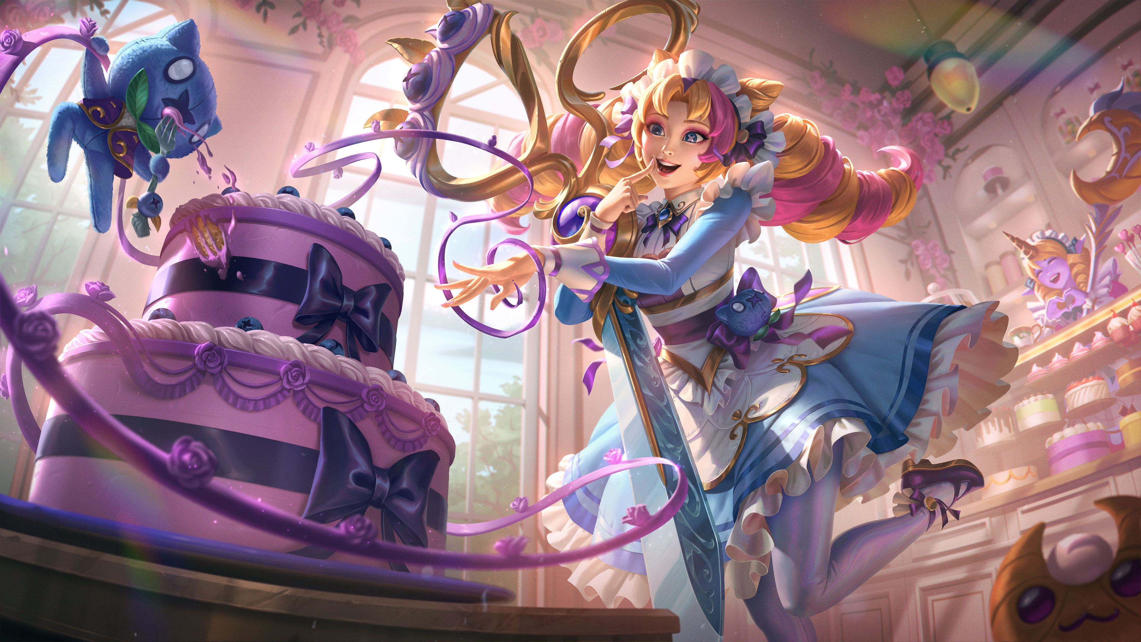 Deiv Calviz - Concept Artist and Illustrator - Cafe Cuties Gwen