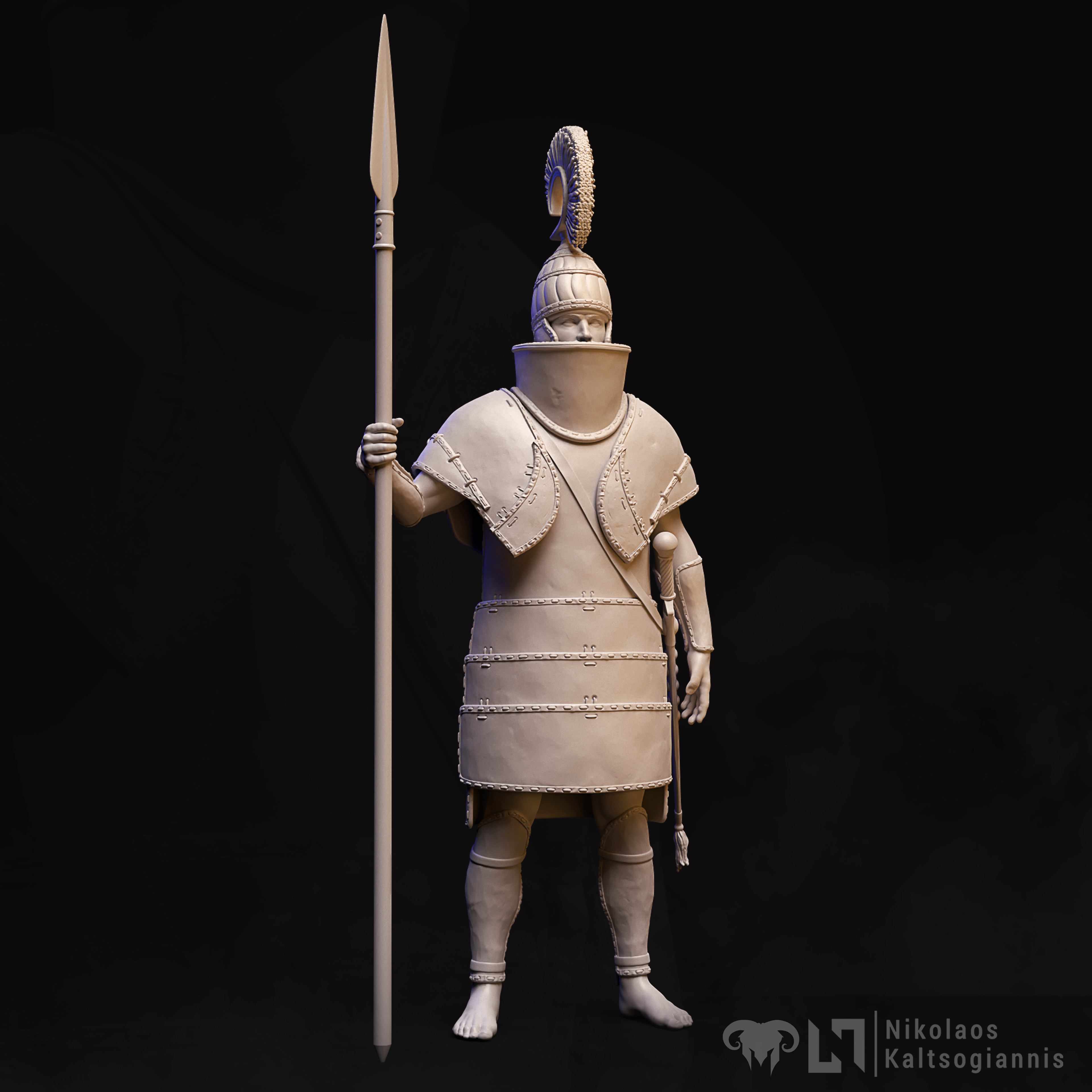 ArtStation - Celtic heavy infantry