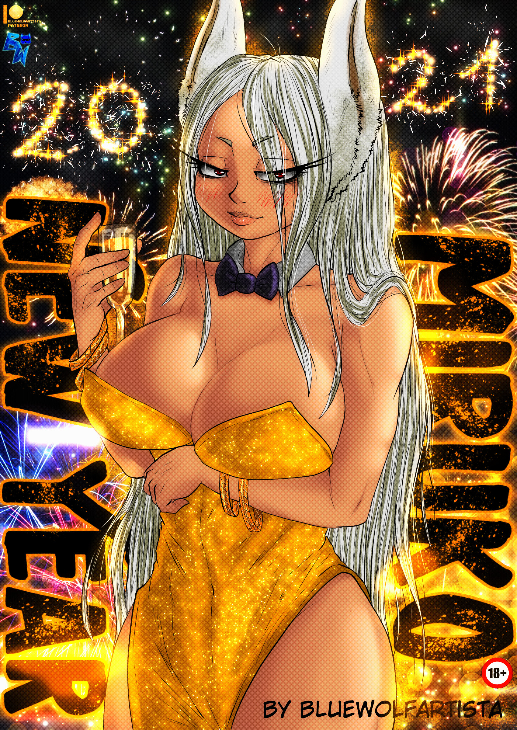 ArtStation - BNHA - Miruko New Year [NSFW Fan-Comic]