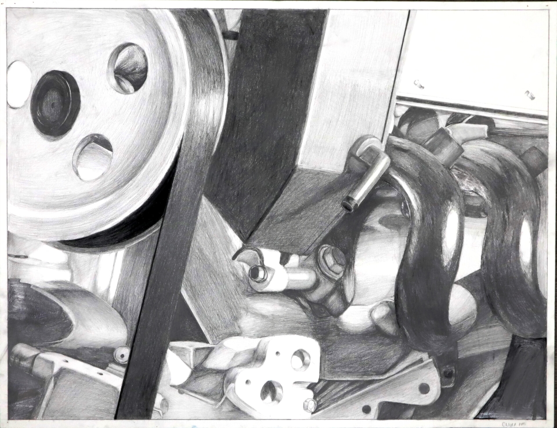 ArtStation - Engine Drawing