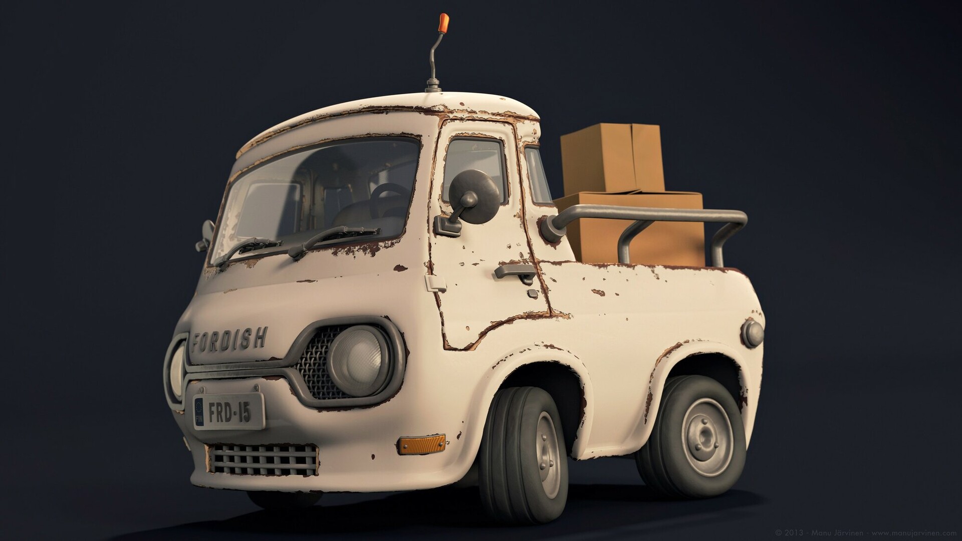 ArtStation - car modelling with blender