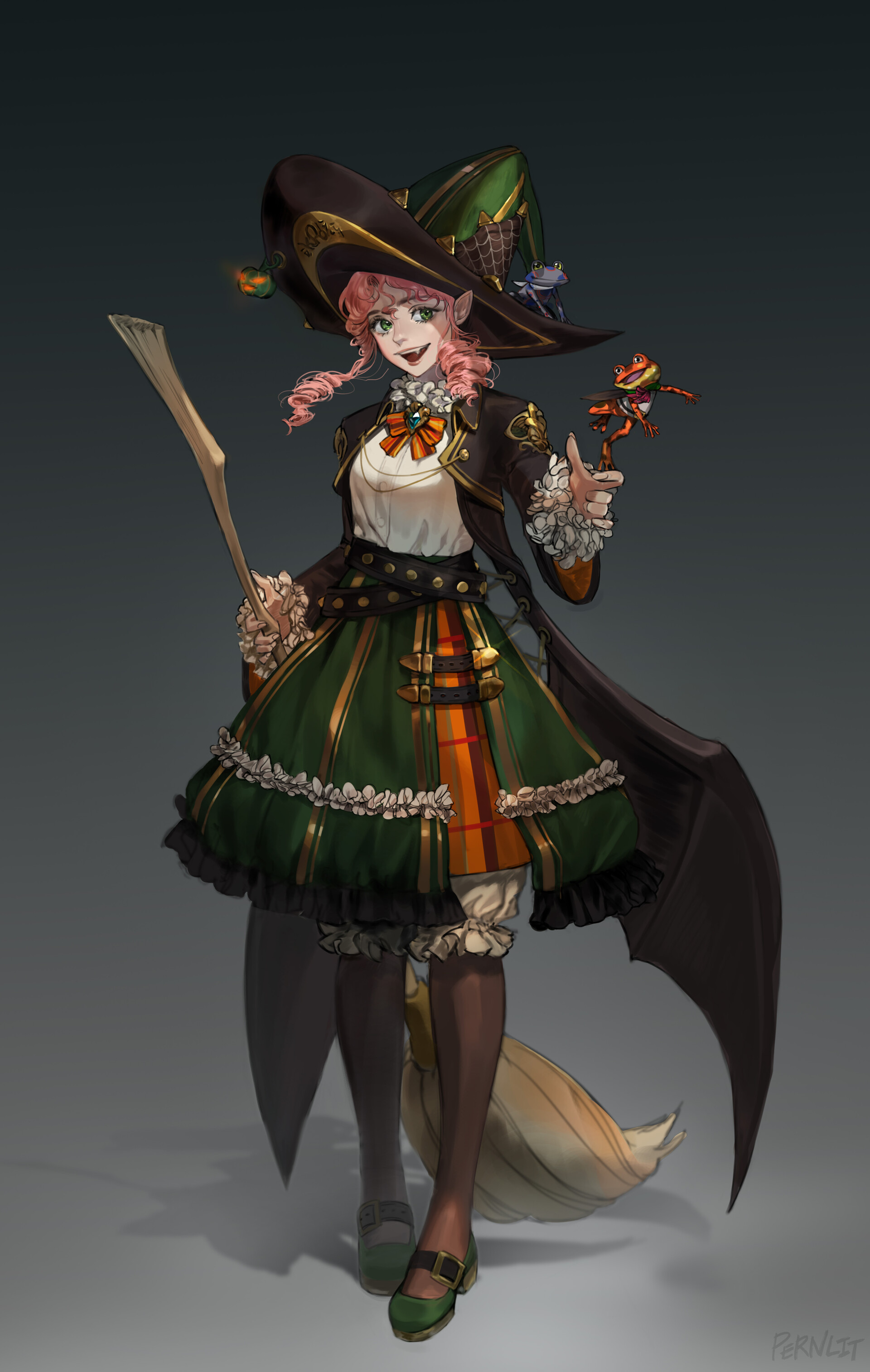 Halloween character art