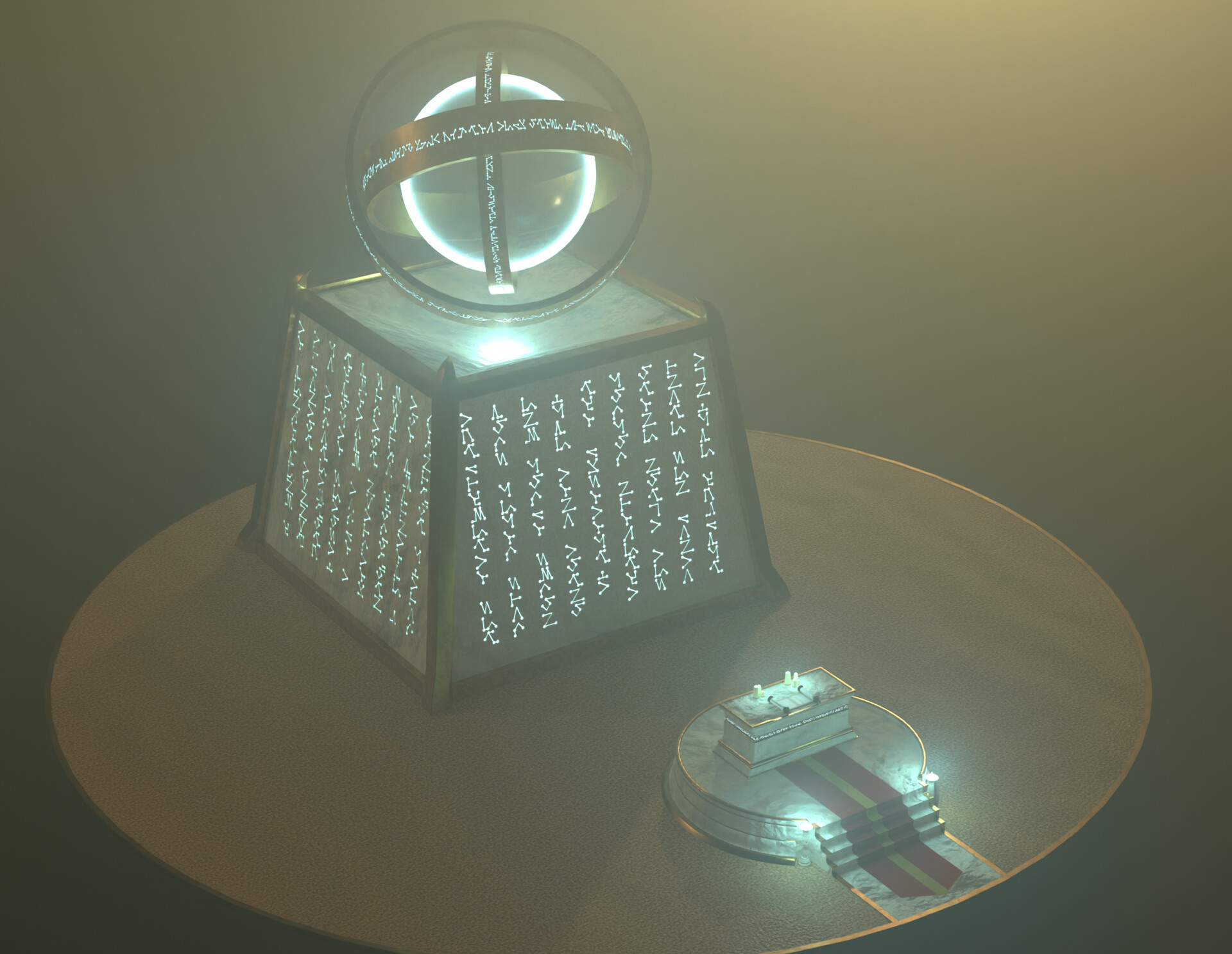 ArtStation desert orb