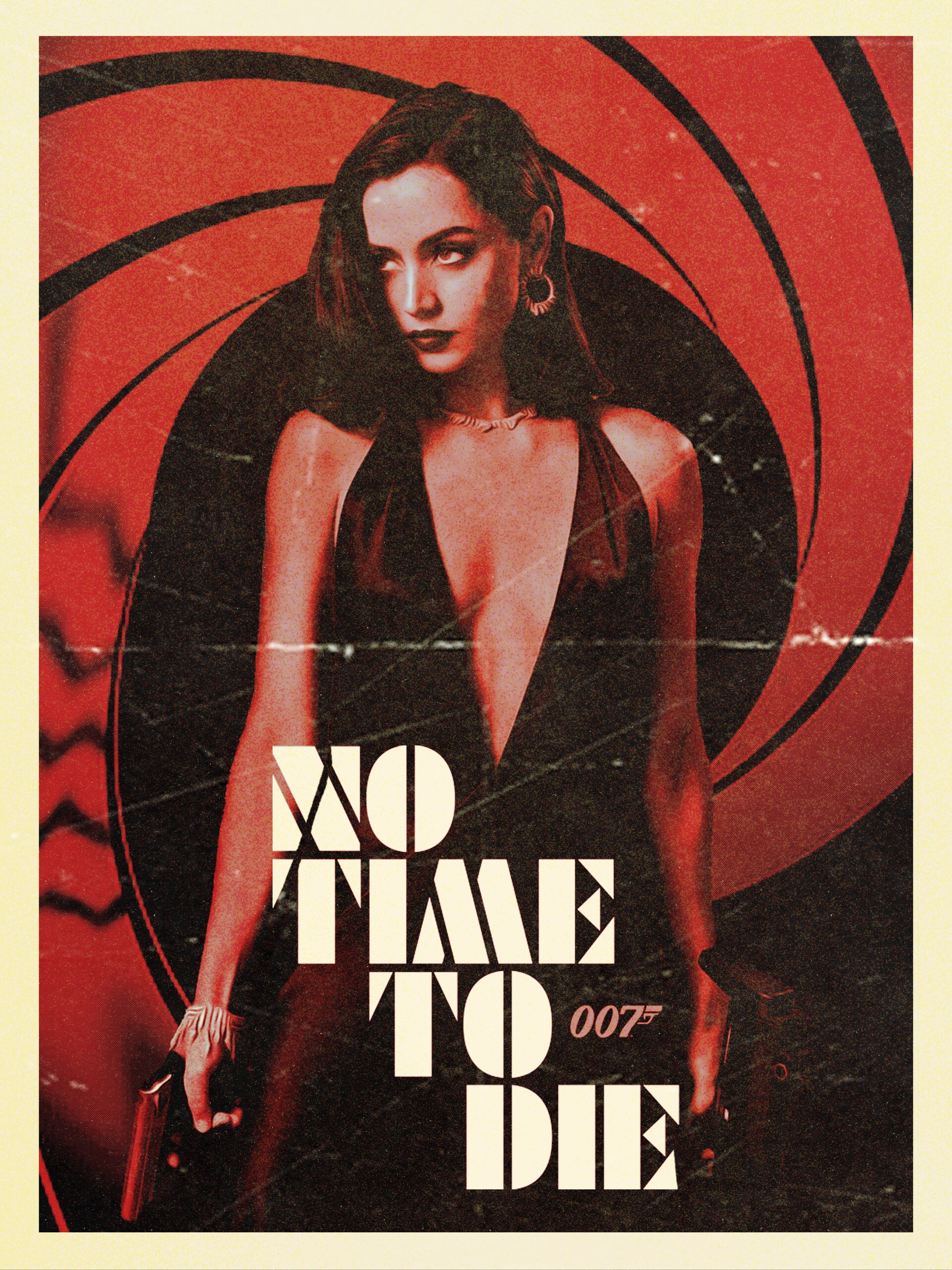 ArtStation - Ana de Armas: No Time to Die (Fan art poster)