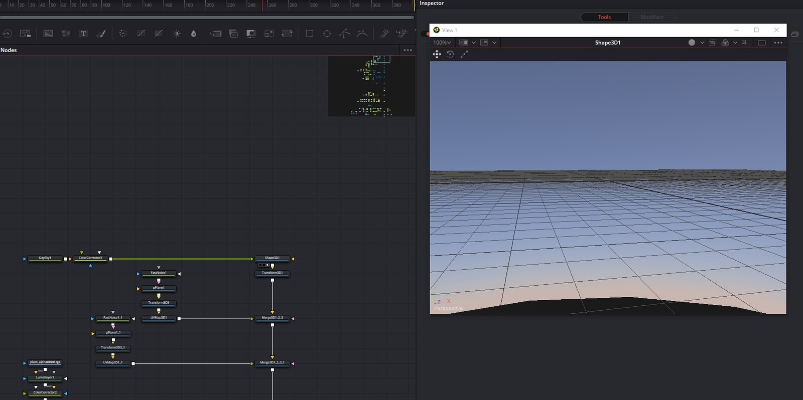 comp 3d environment stage 1