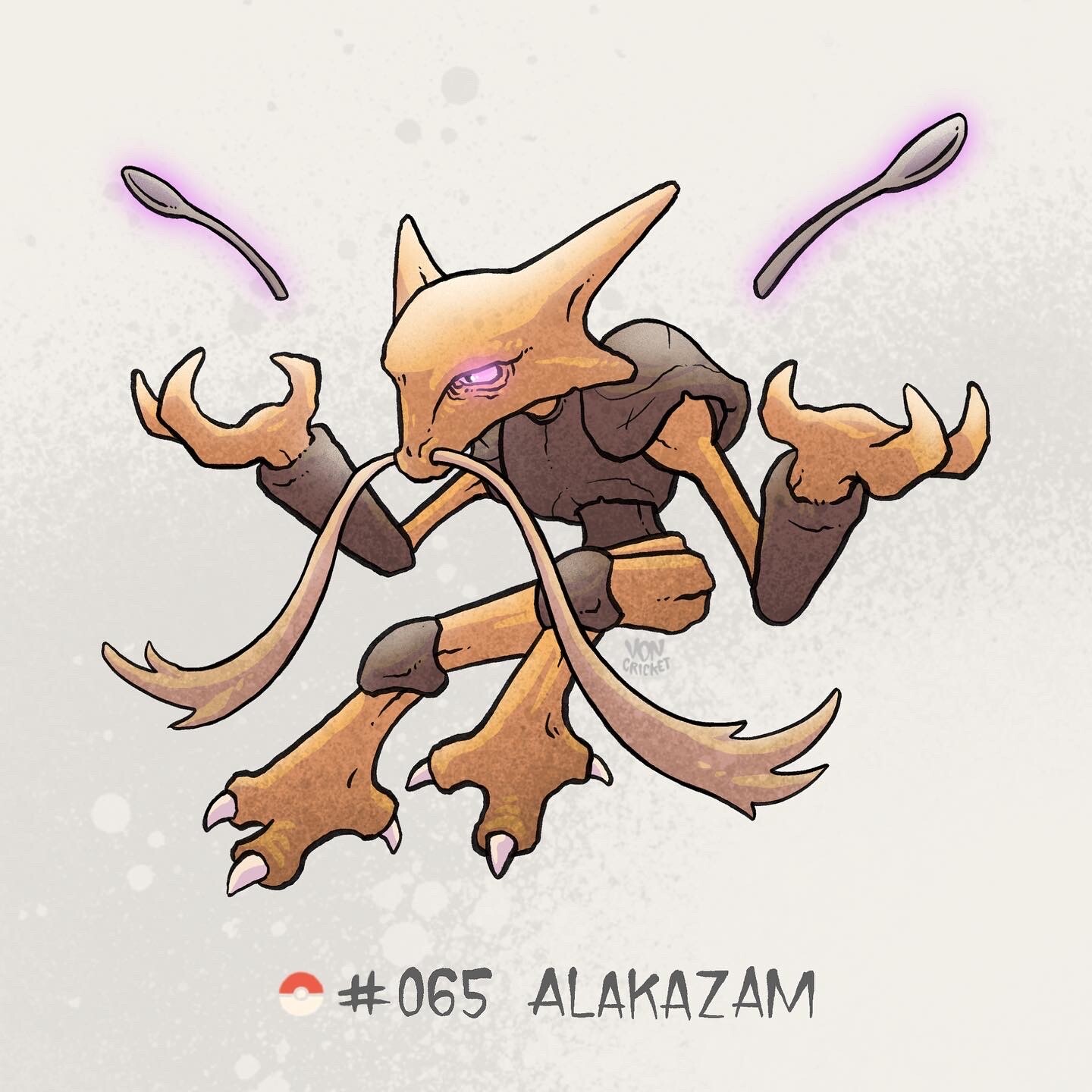 A wild Alakazam appeared! (Ultimate Pokedex, Acen 2014) by LionsClaws --  Fur Affinity [dot] net