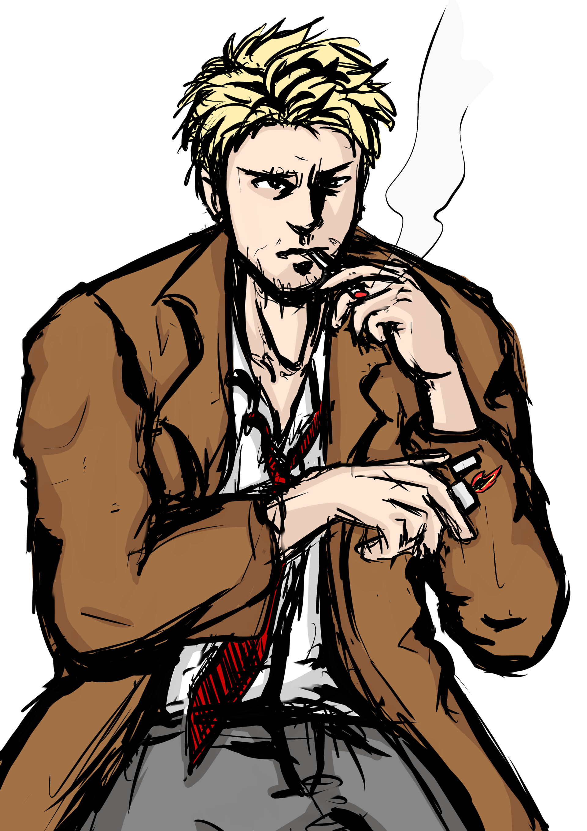 ArtStation John Constantine (Fan Art)