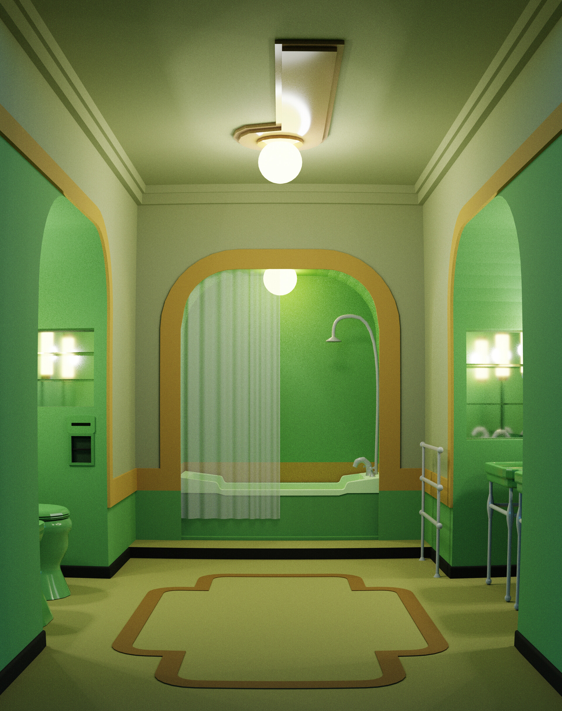ArtStation The Shining Room 237