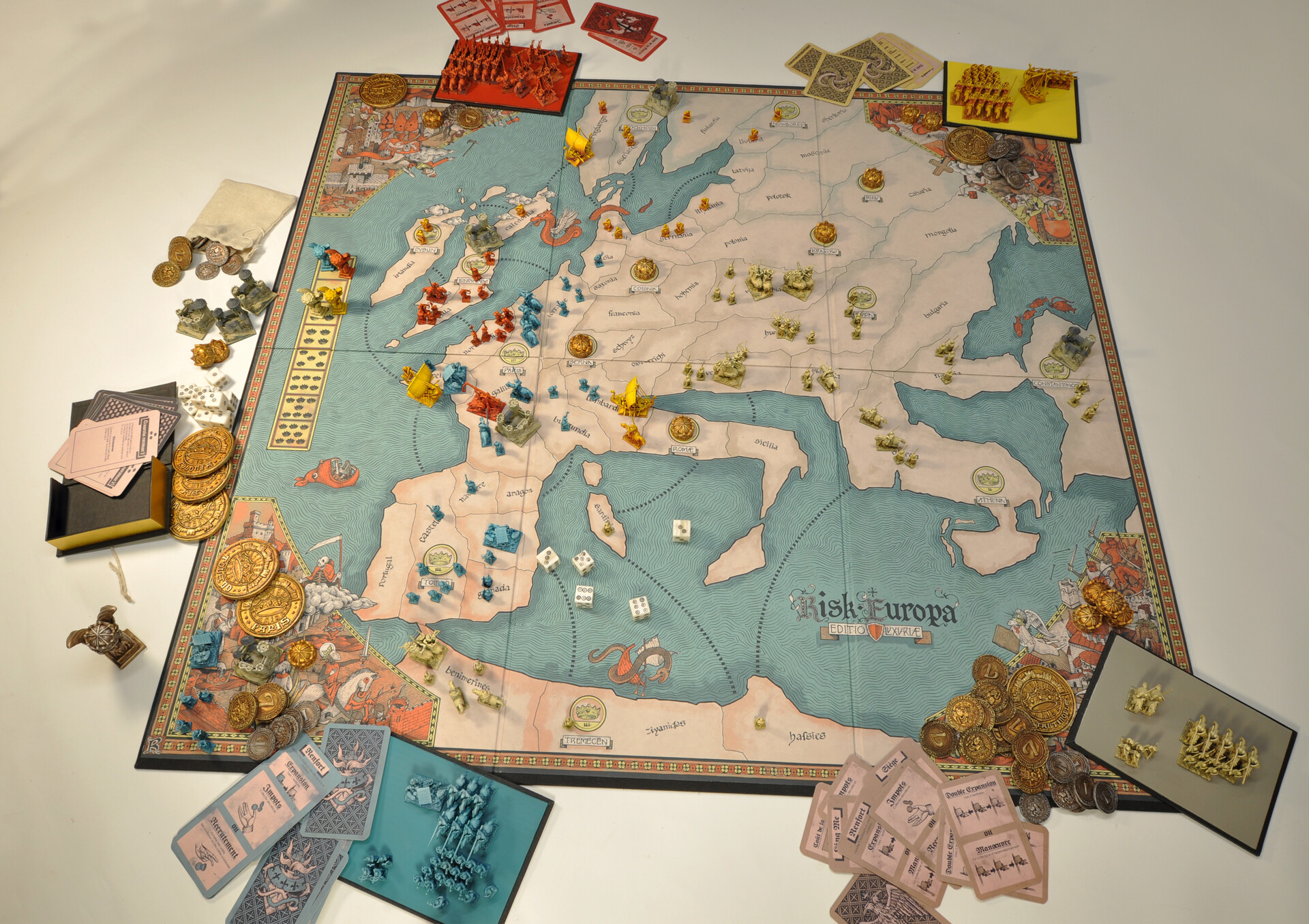 original risk board game map