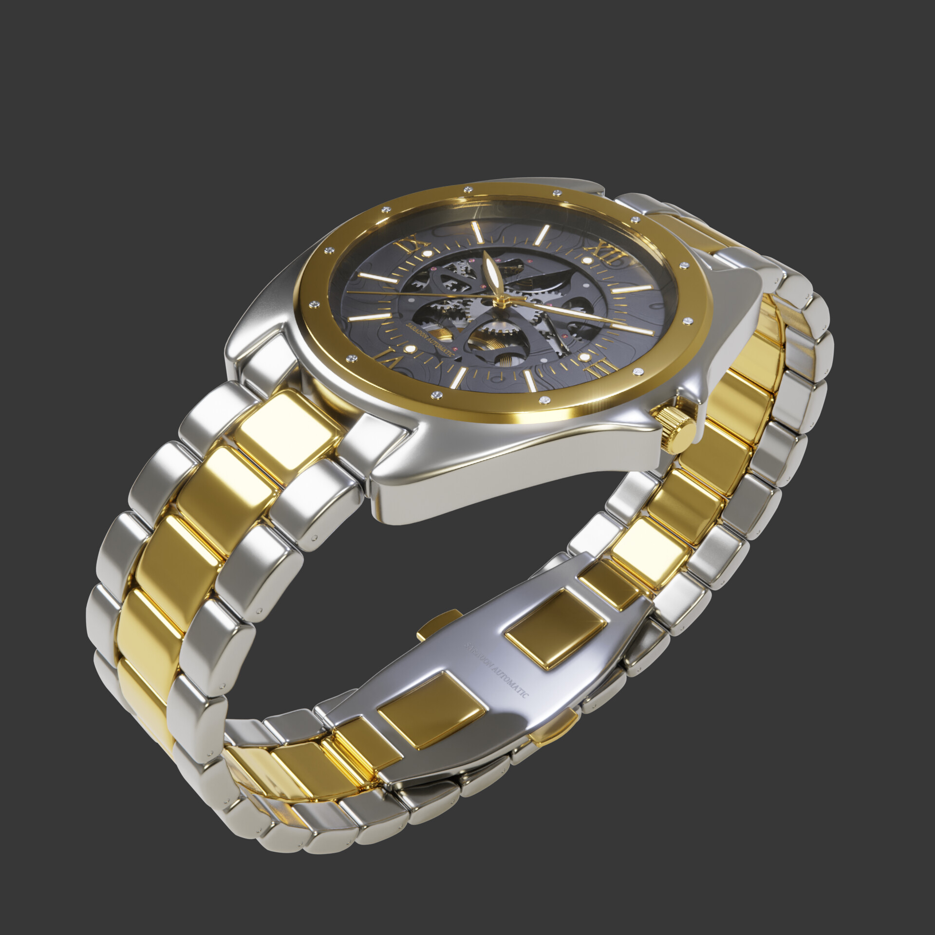 ArtStation Mechanical Watch Design