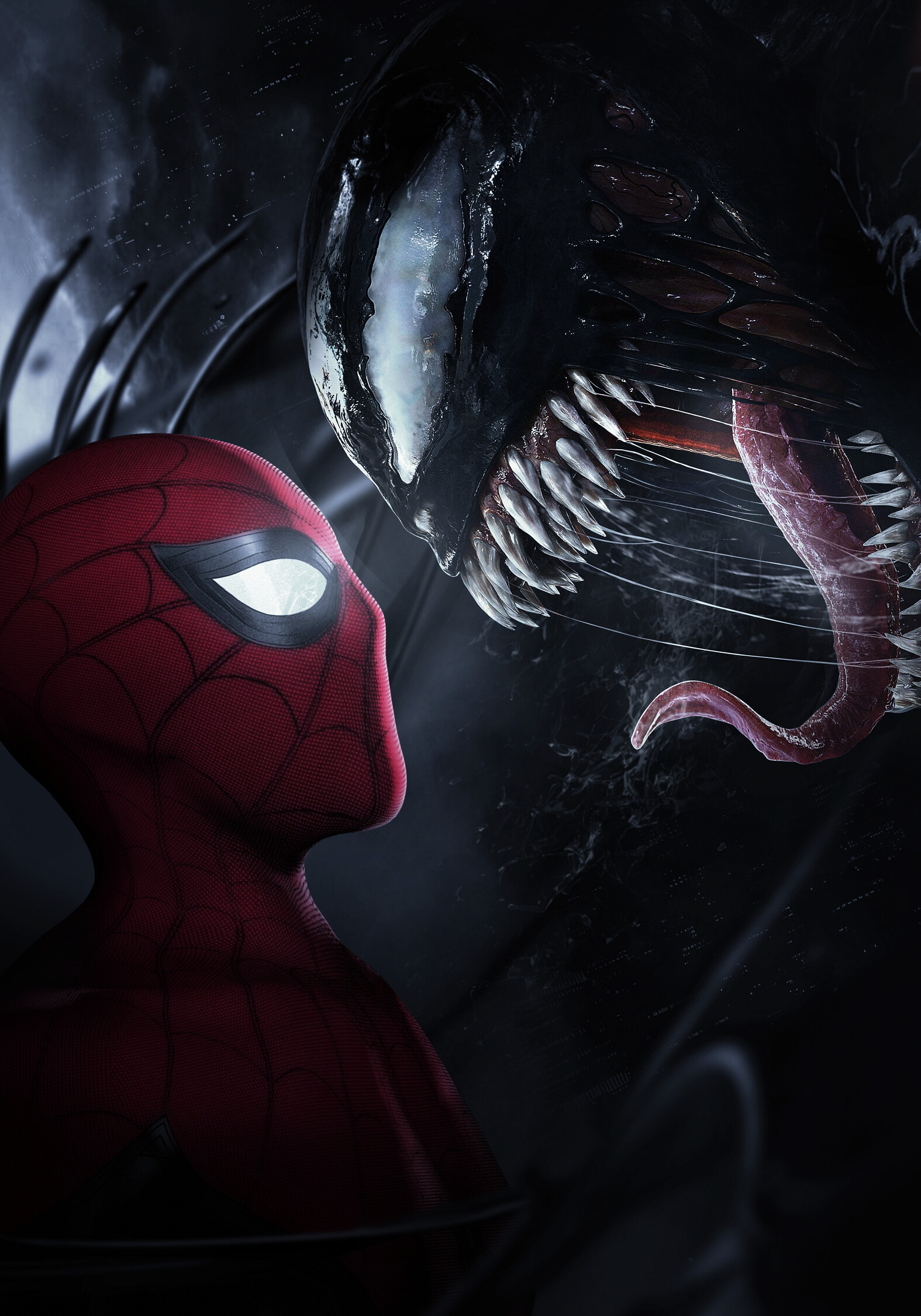 ArtStation - Spider-Man meets Venom