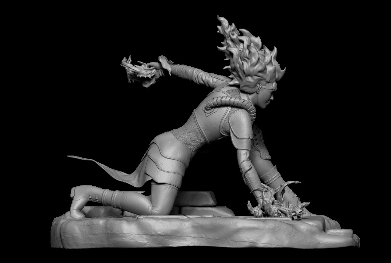 ArtStation - Chandra Nalaar - Magic: The Gathering