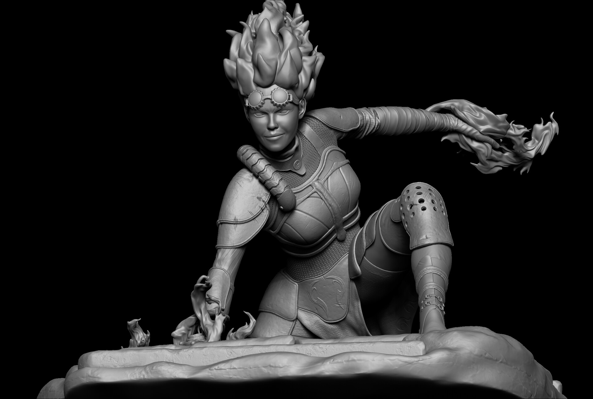 ArtStation - Chandra Nalaar - Magic: The Gathering