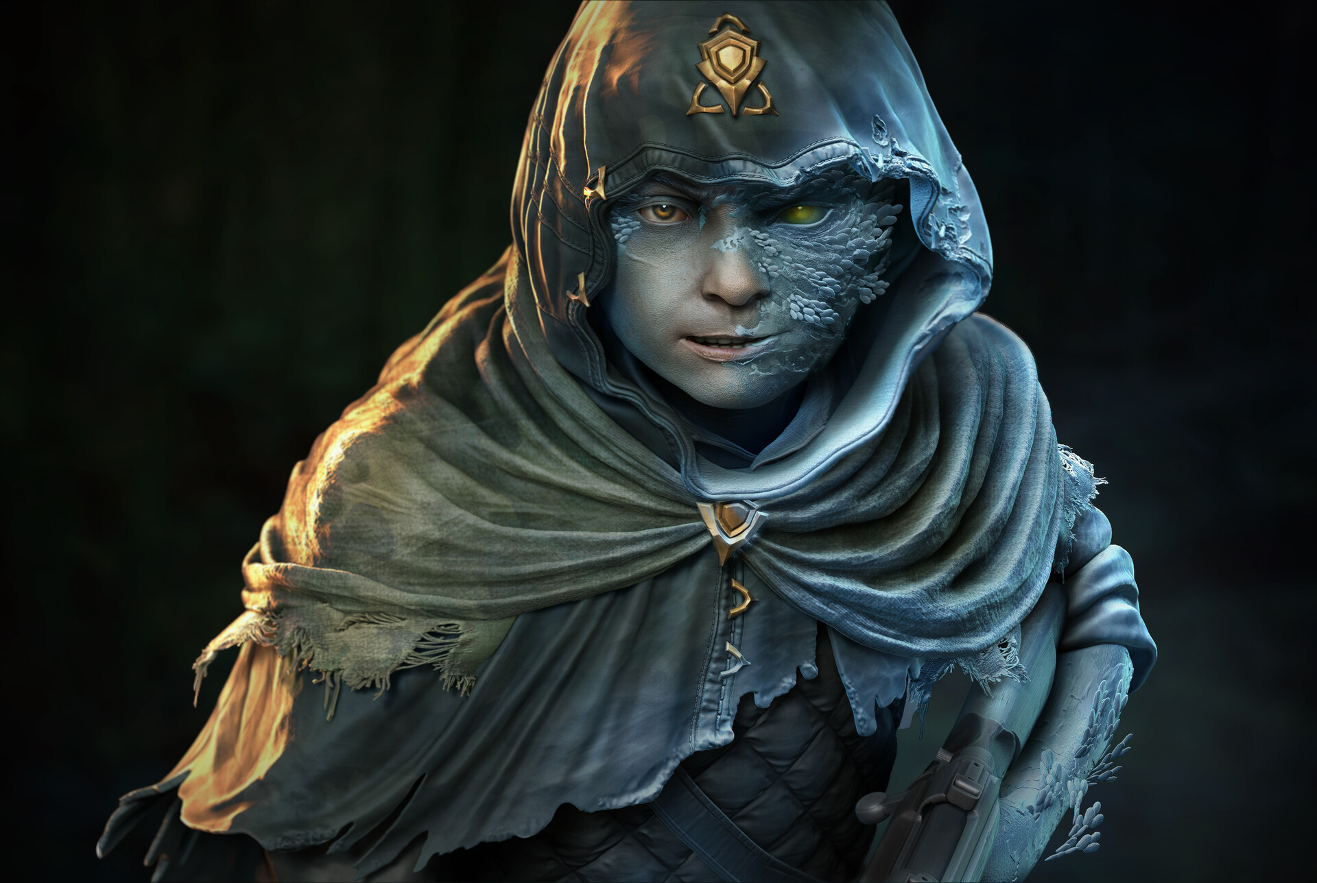 ArtStation - Crow - GhostSoldier | Underworld - Grassetti Contest