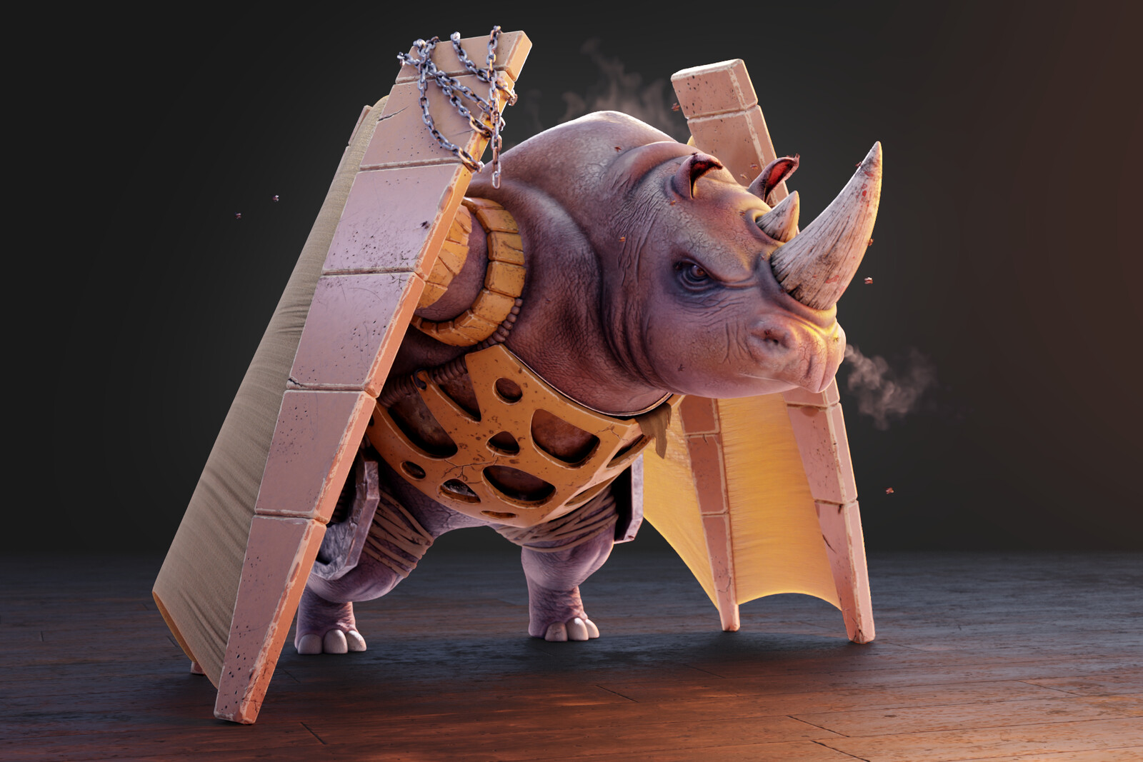 Glider Rhino [Untamed: When Animals Ruled the World Challenge]