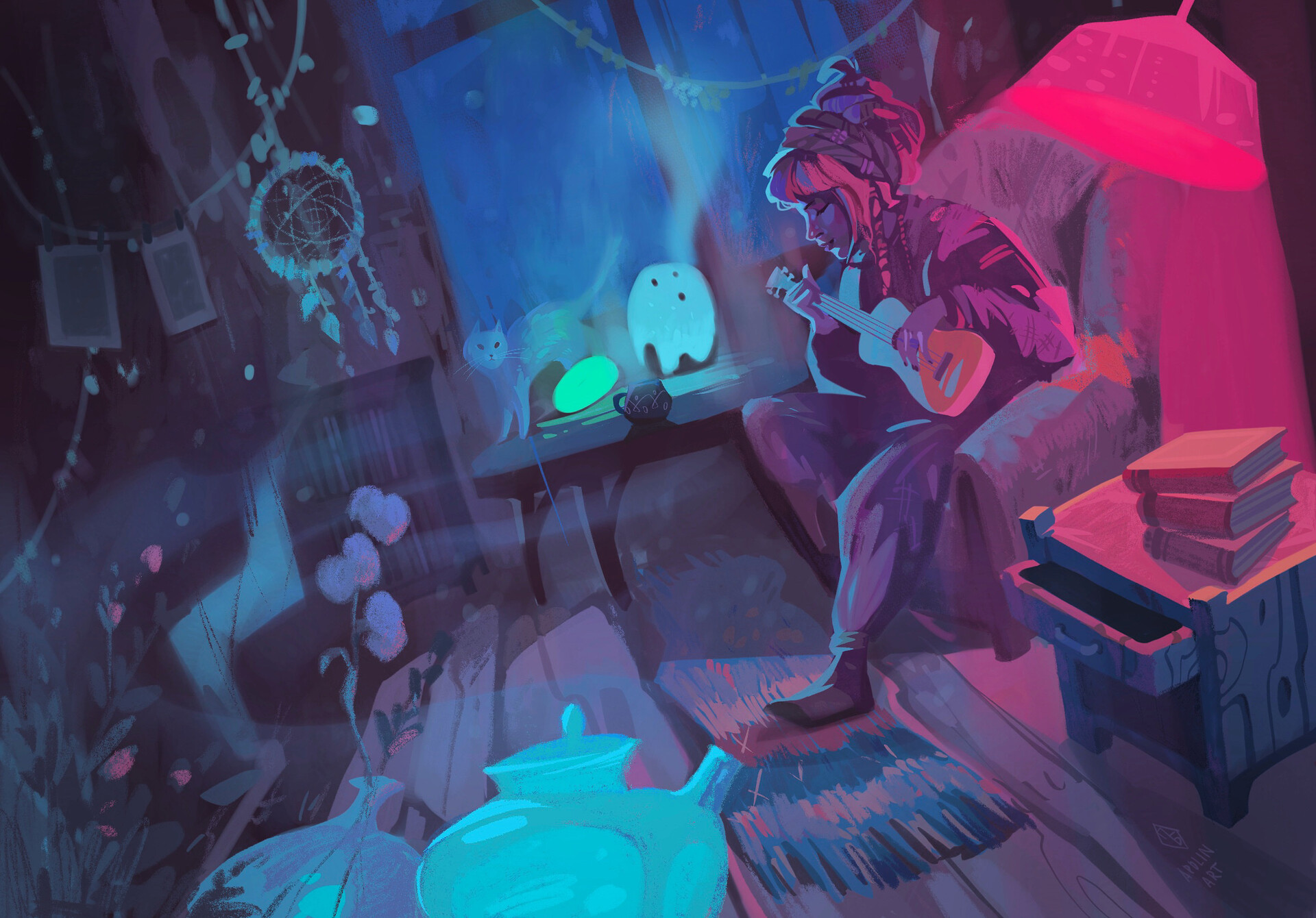 ArtStation - Magical room